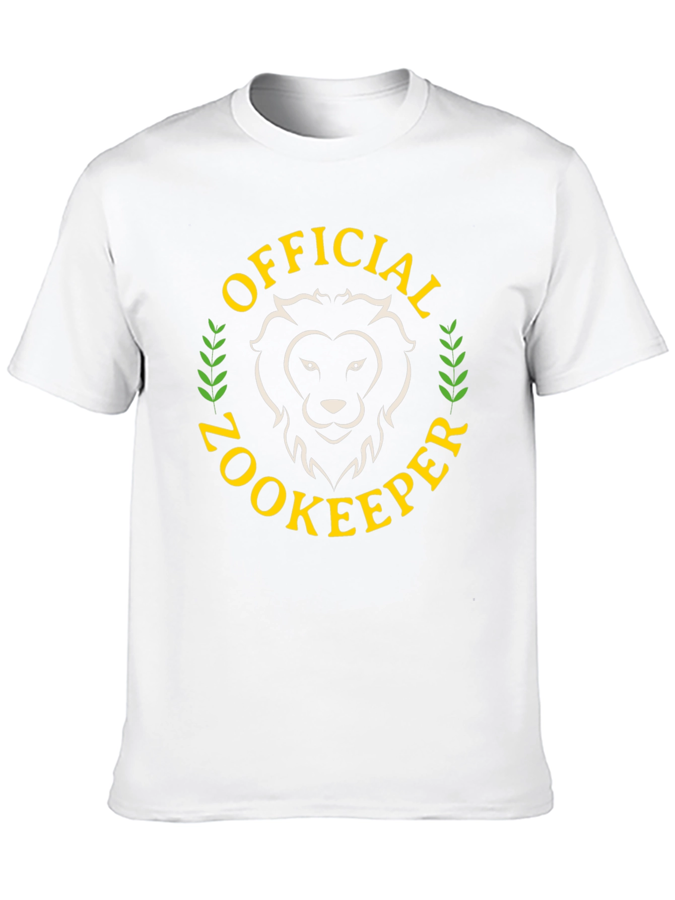 Official Zookeeper T-Shirt Lion Graphic