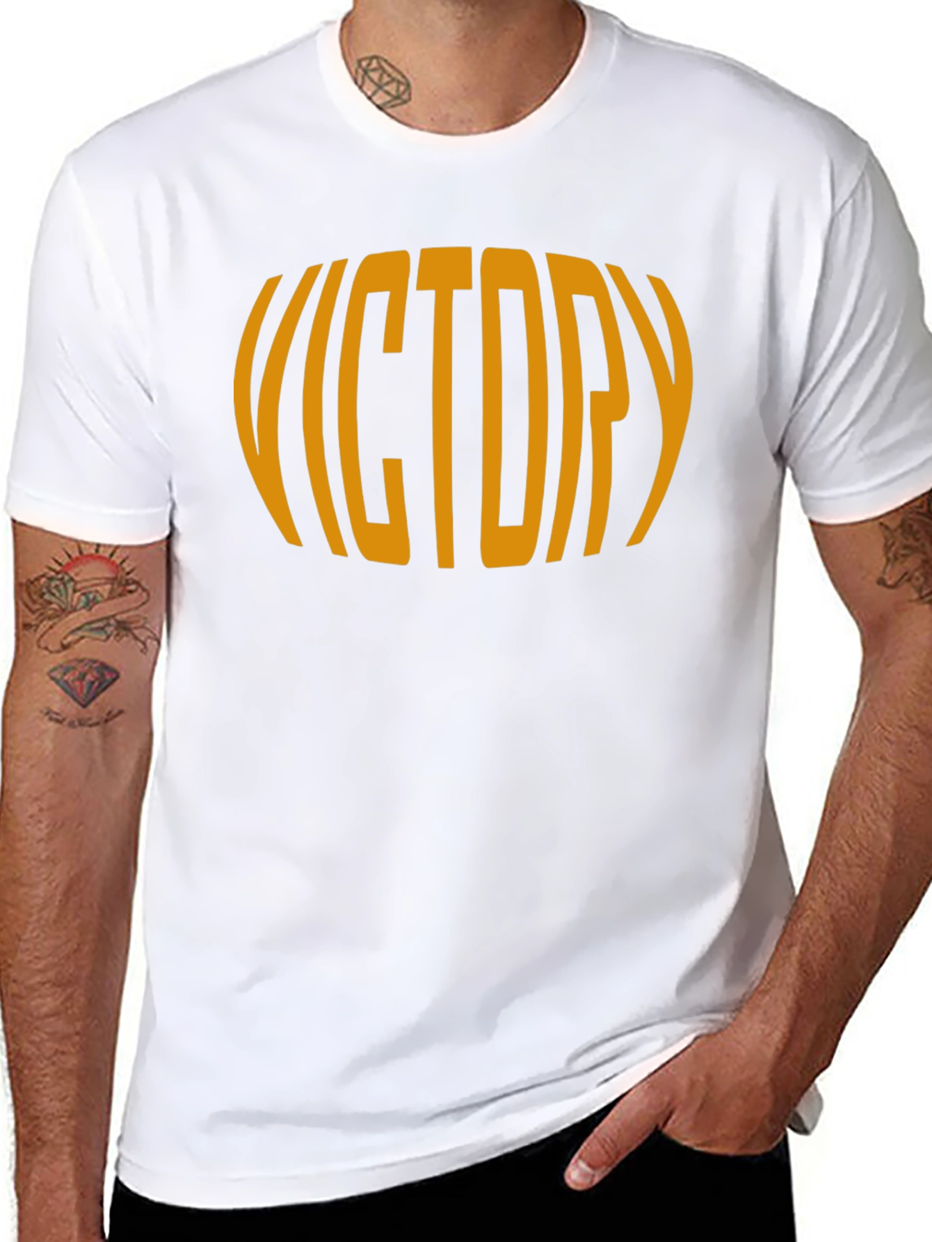 Victory Graphic Tee - Mens Black T-Shirt