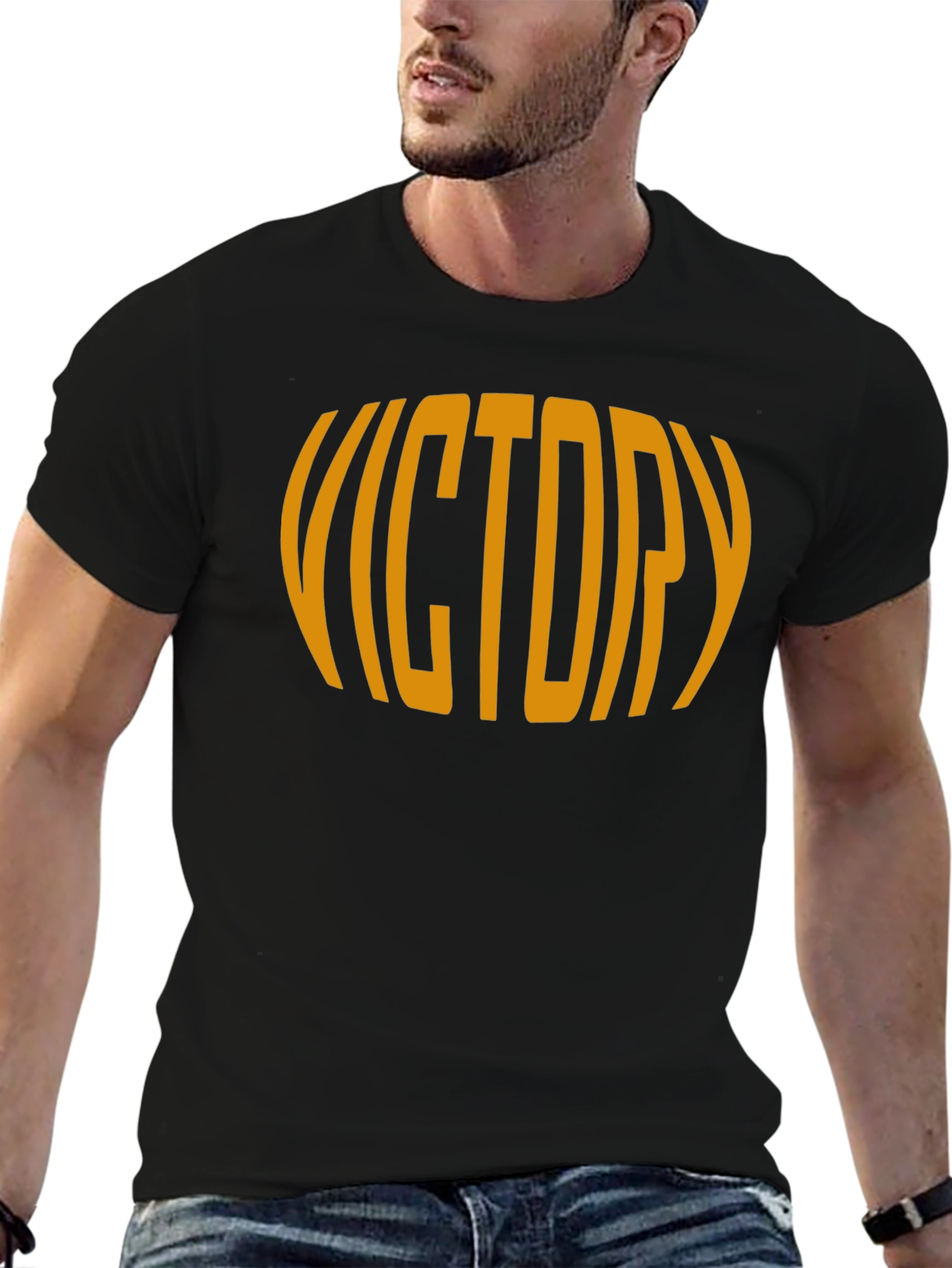 Victory Graphic Tee - Mens Black T-Shirt