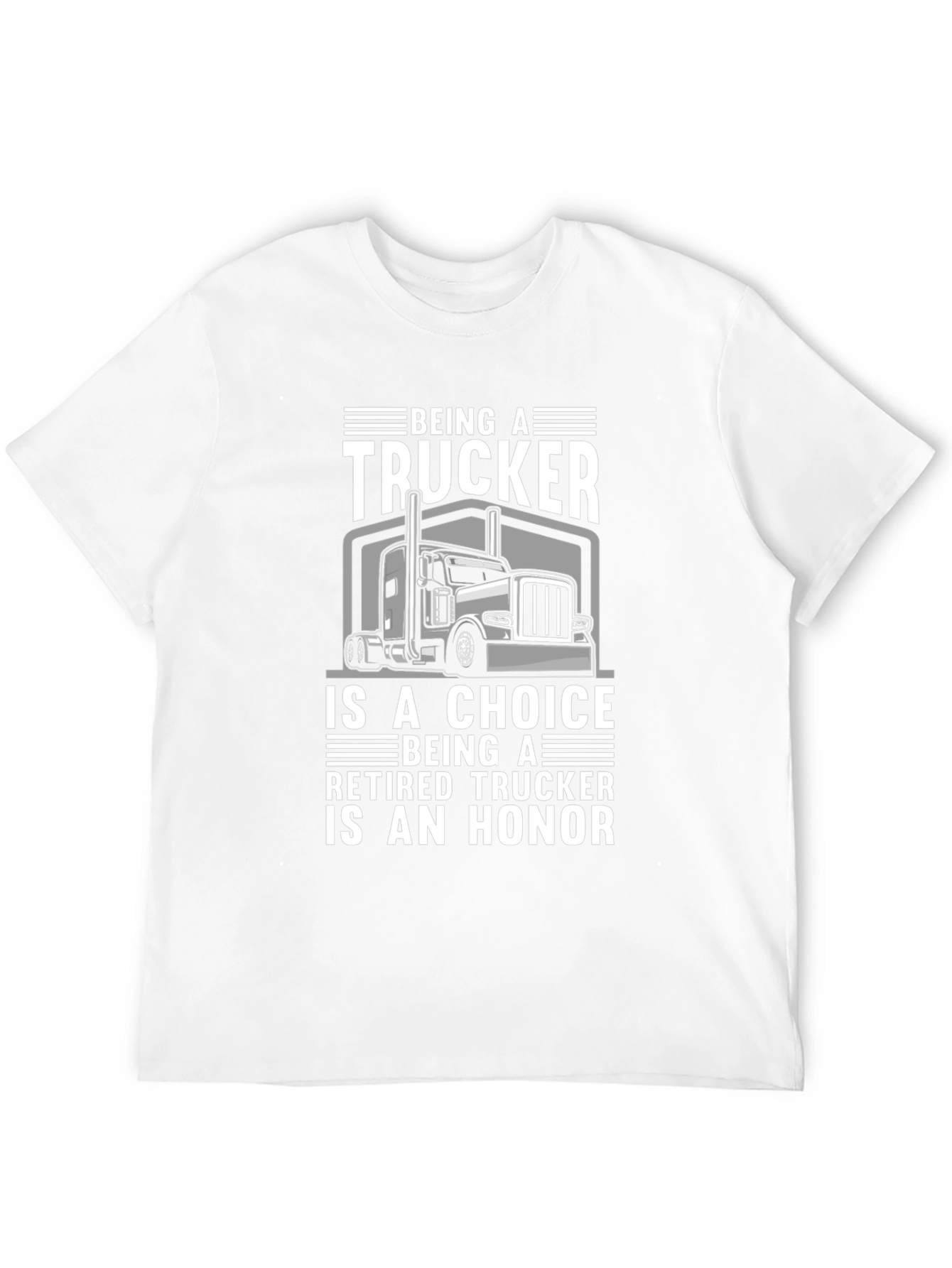 Trucker T-Shirt: Choice & Honor