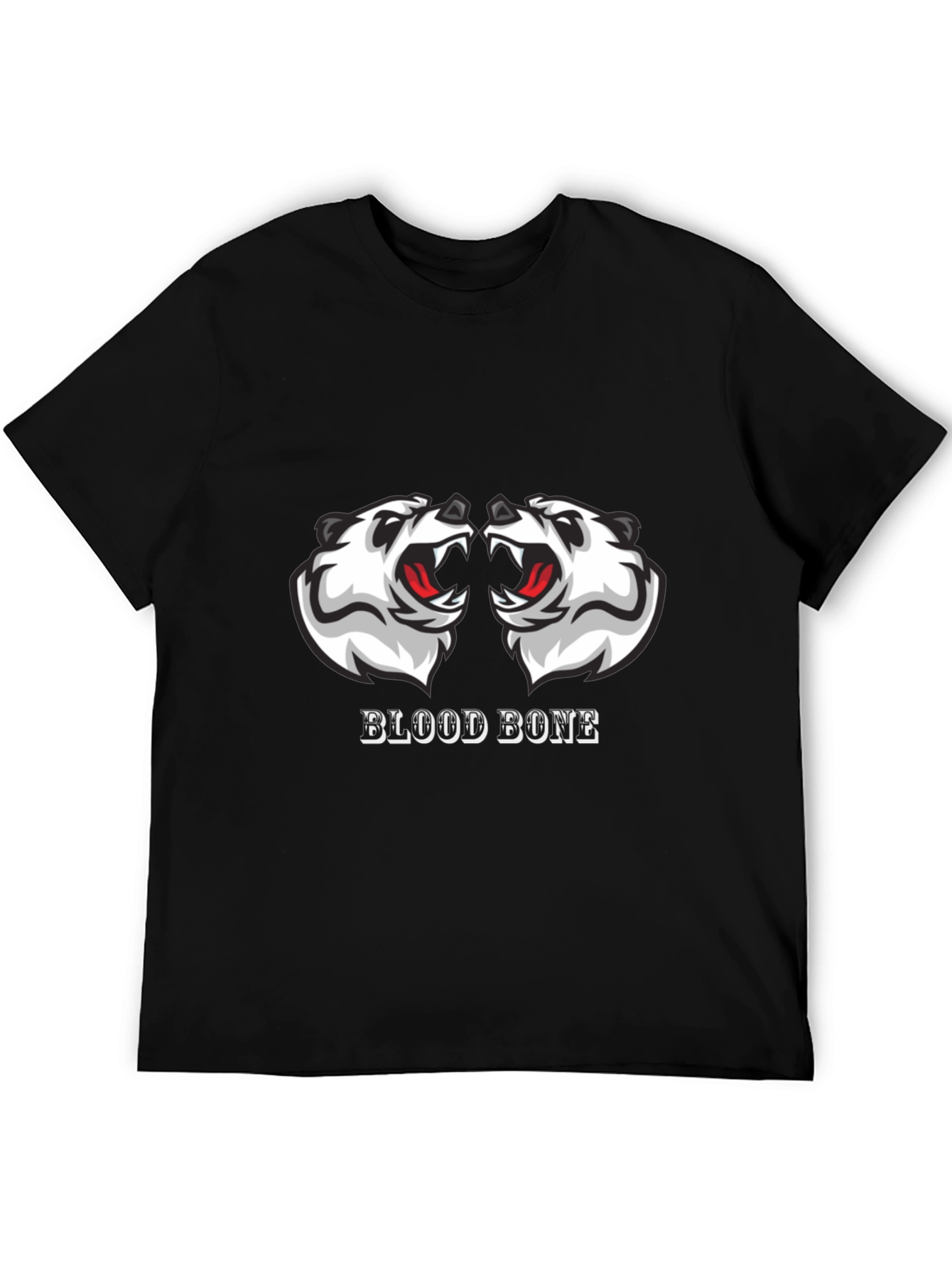 Blood Bone Graphic Tee - Black