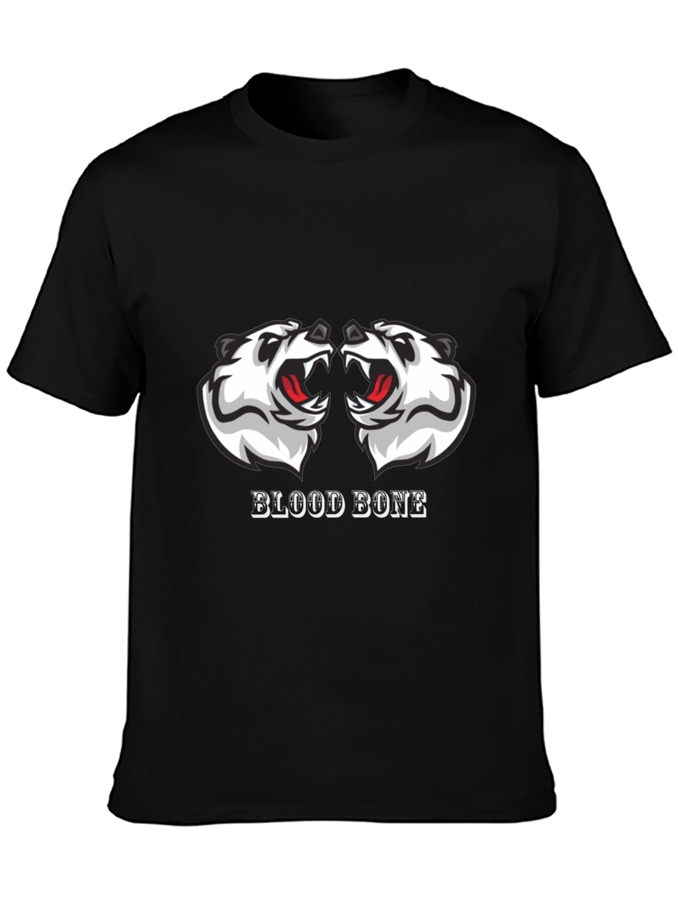Blood Bone Graphic Tee - Black