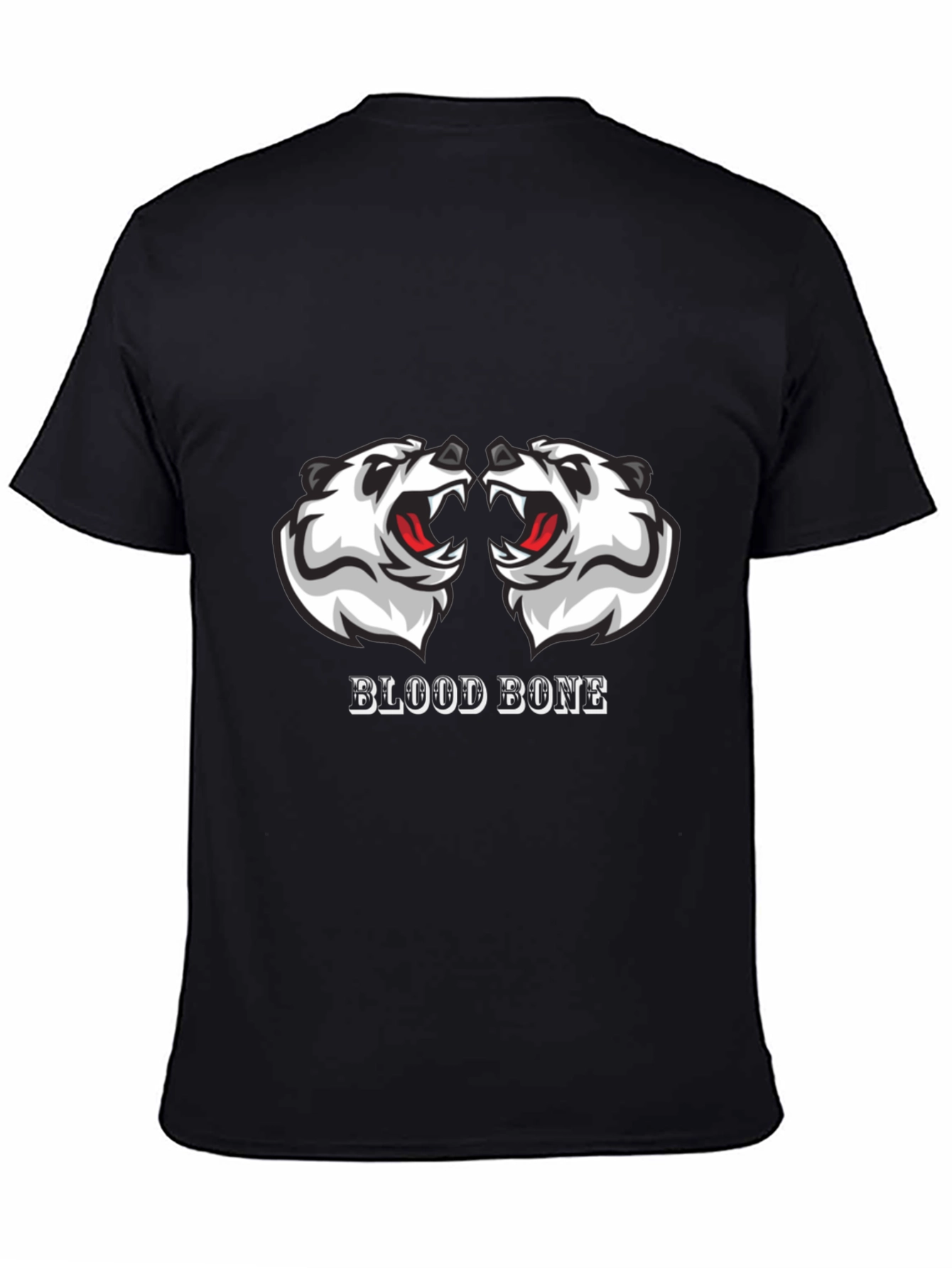 Blood Bone Graphic Tee - Black