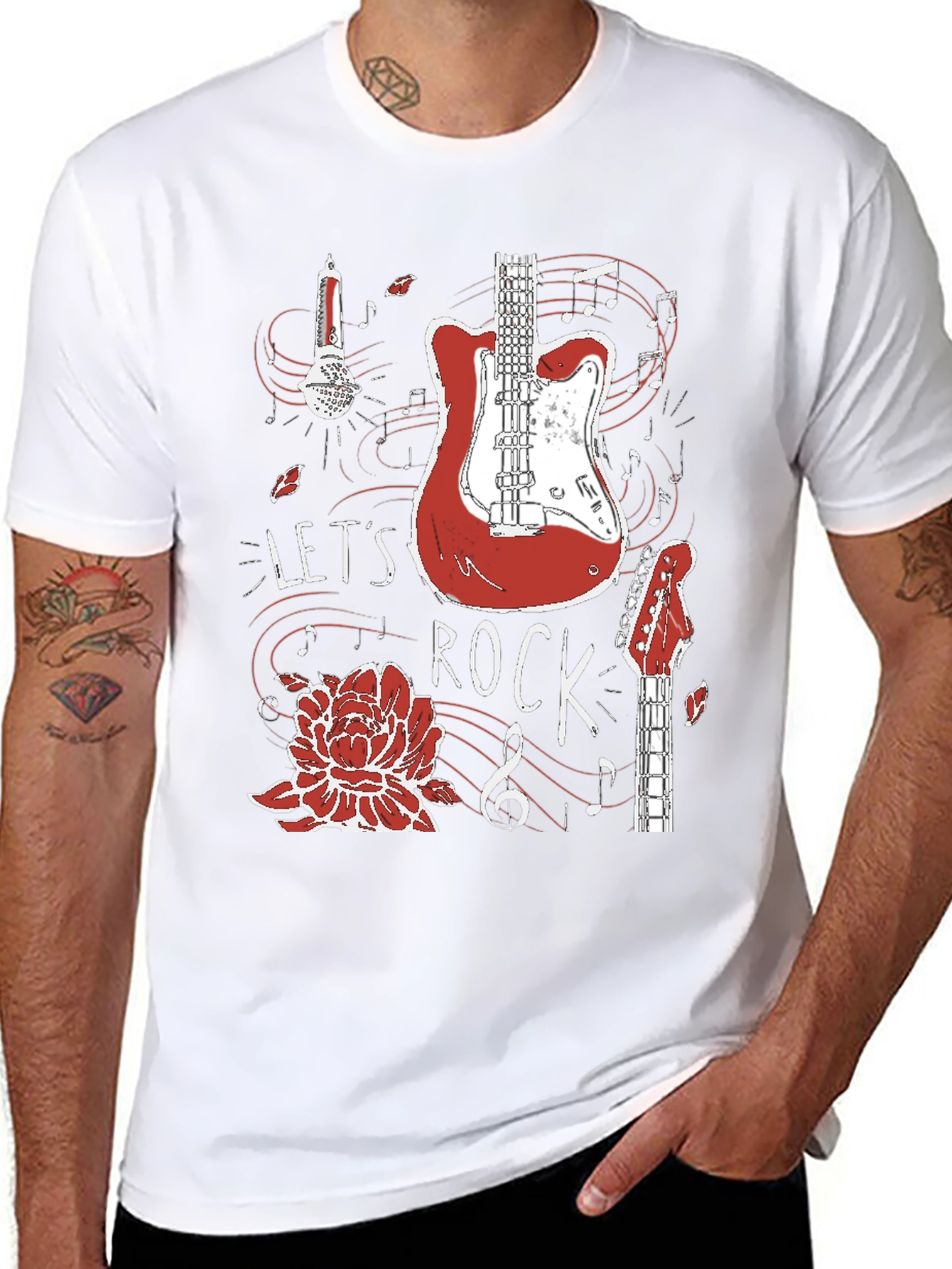 Lets Rock T-Shirt | Music Lover Tee