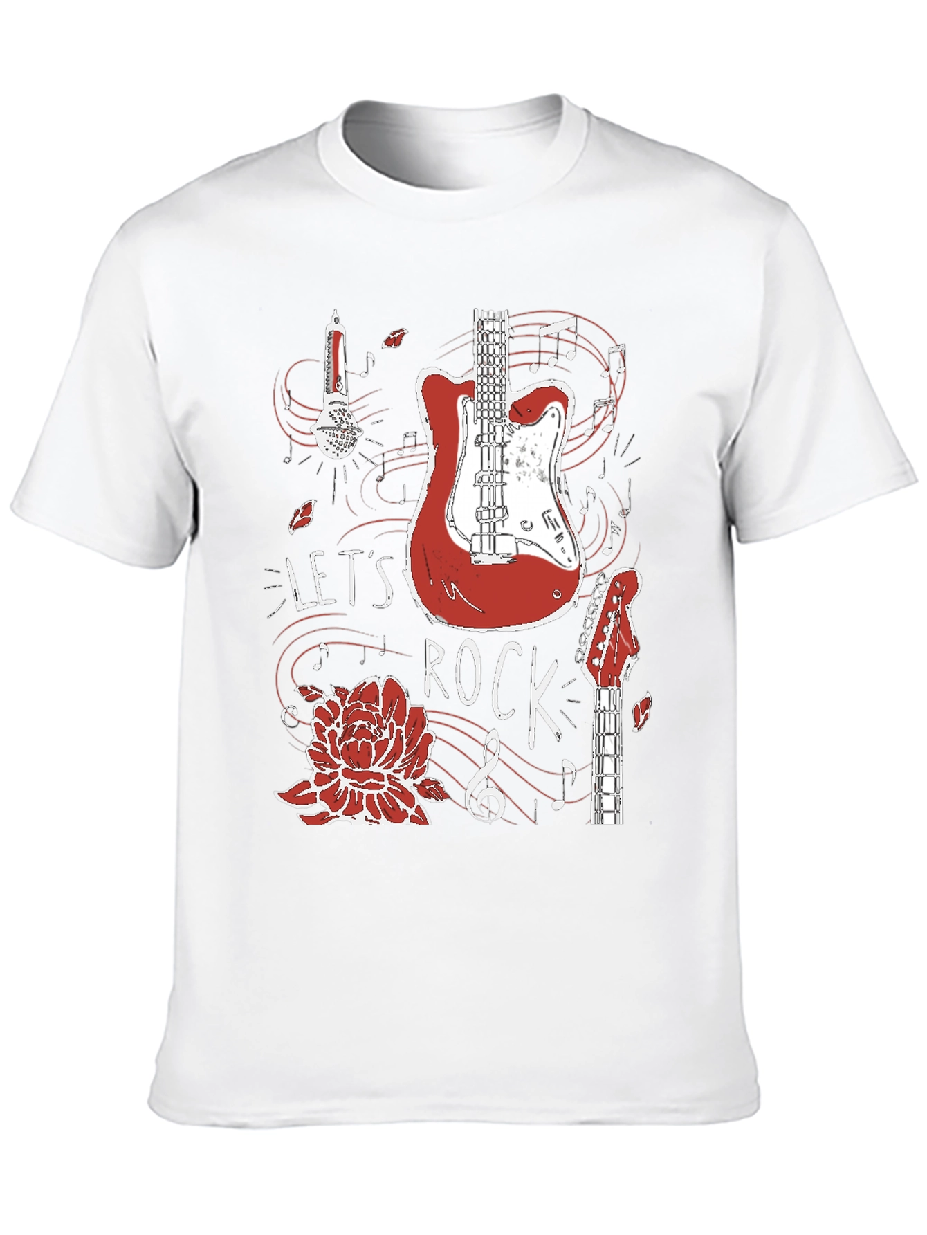 Lets Rock T-Shirt | Music Lover Tee