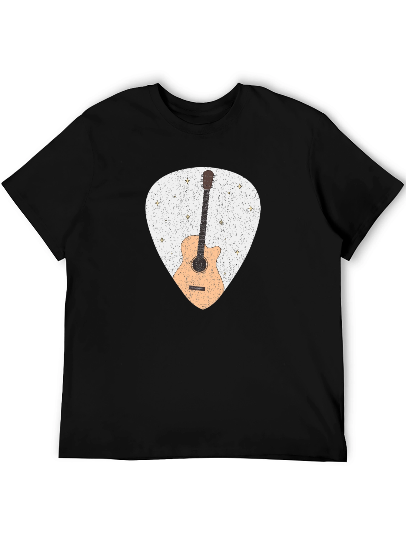 Guitar Pick T-Shirt - Musician Style