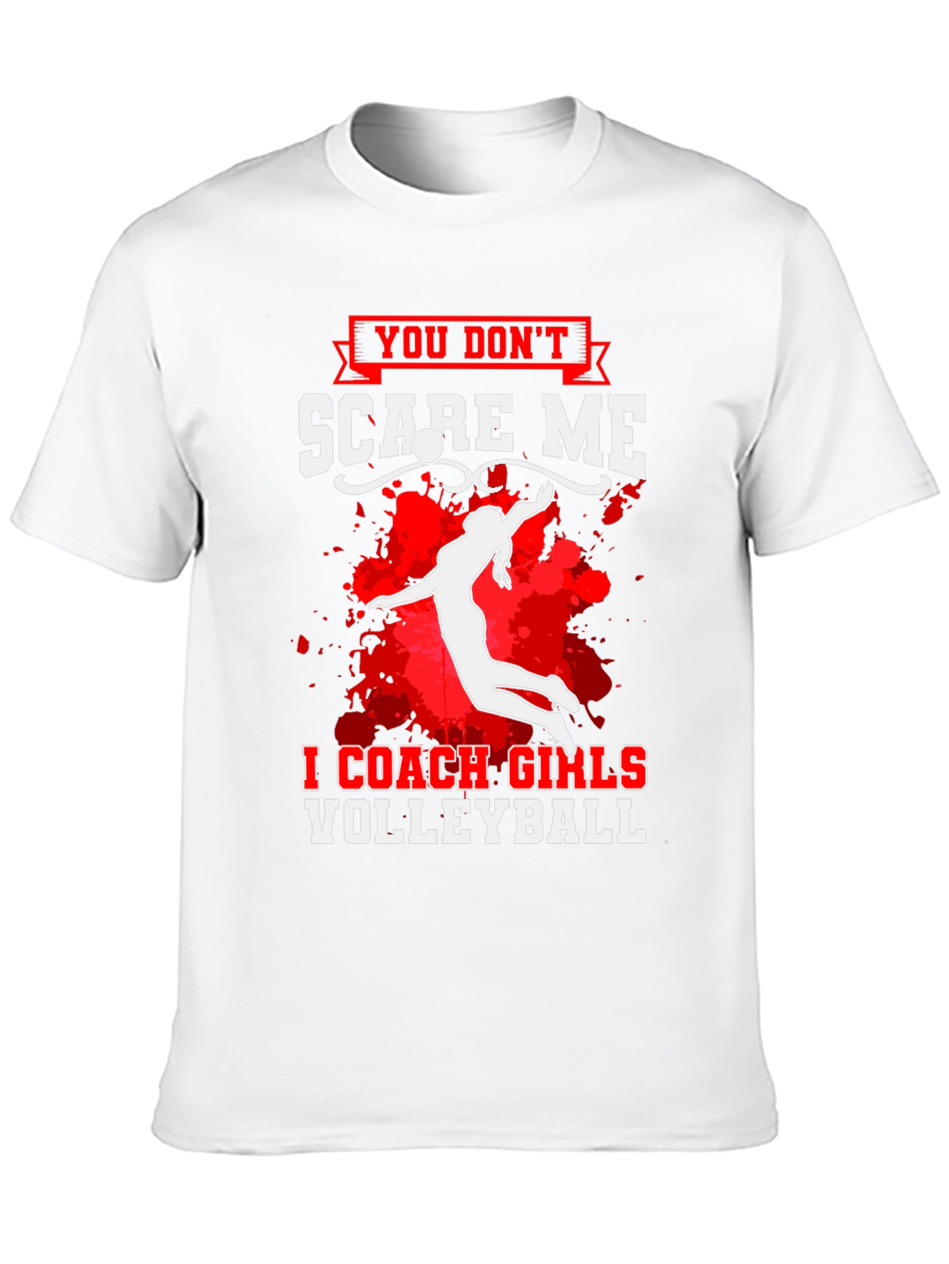 Coach Girls Volleyball Graphic T-Shirt
