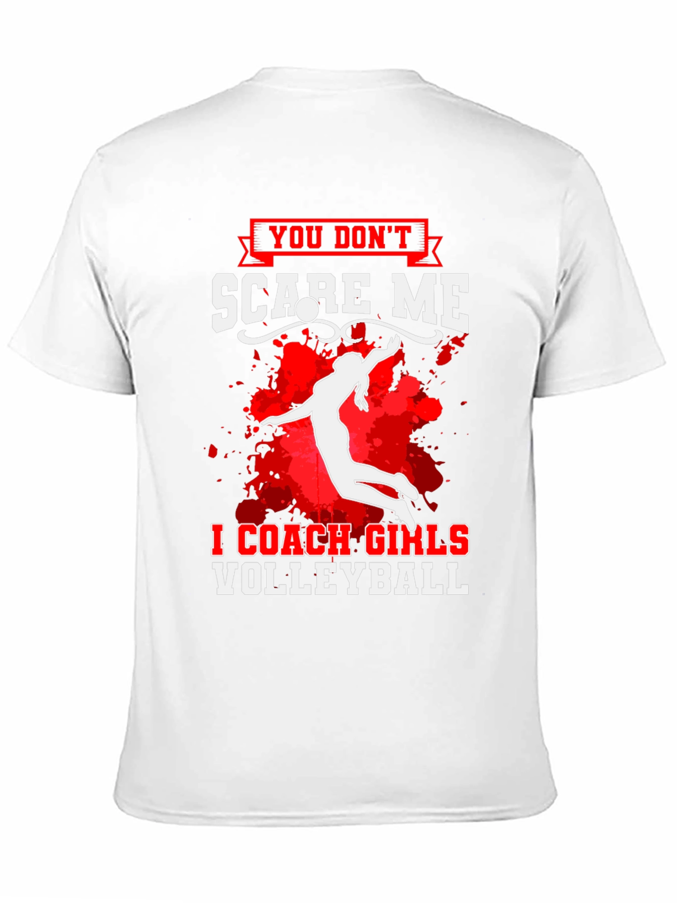 Coach Girls Volleyball Graphic T-Shirt