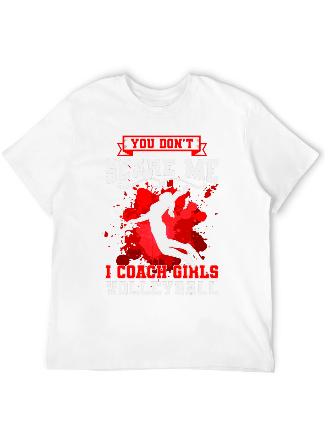 Coach Girls Volleyball Graphic T-Shirt