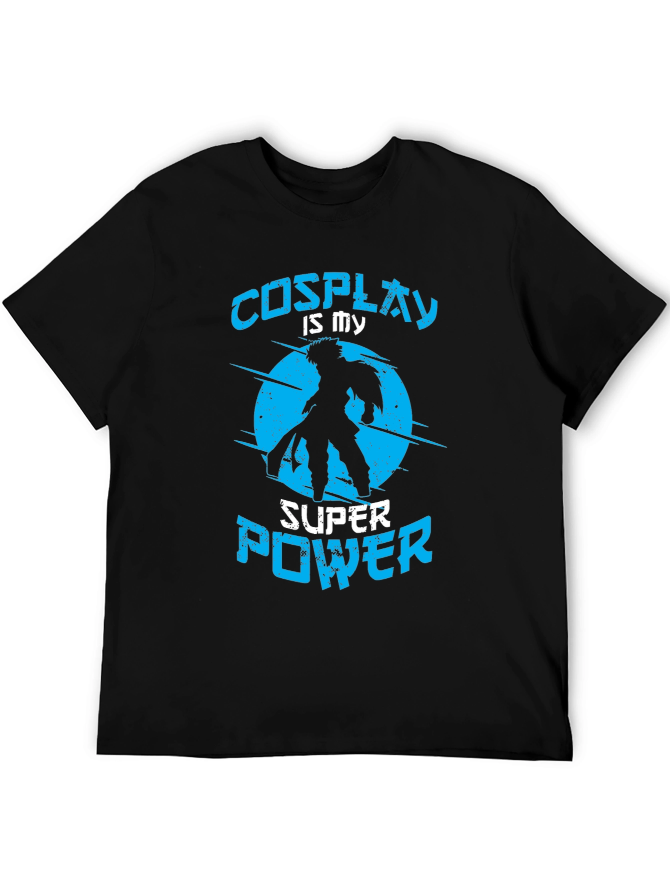 Cosplay is My Super Power Black T-Shirt