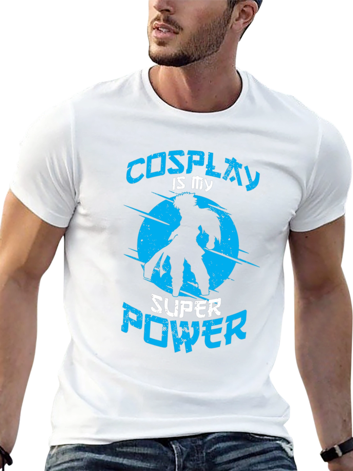 Cosplay is My Super Power Black T-Shirt