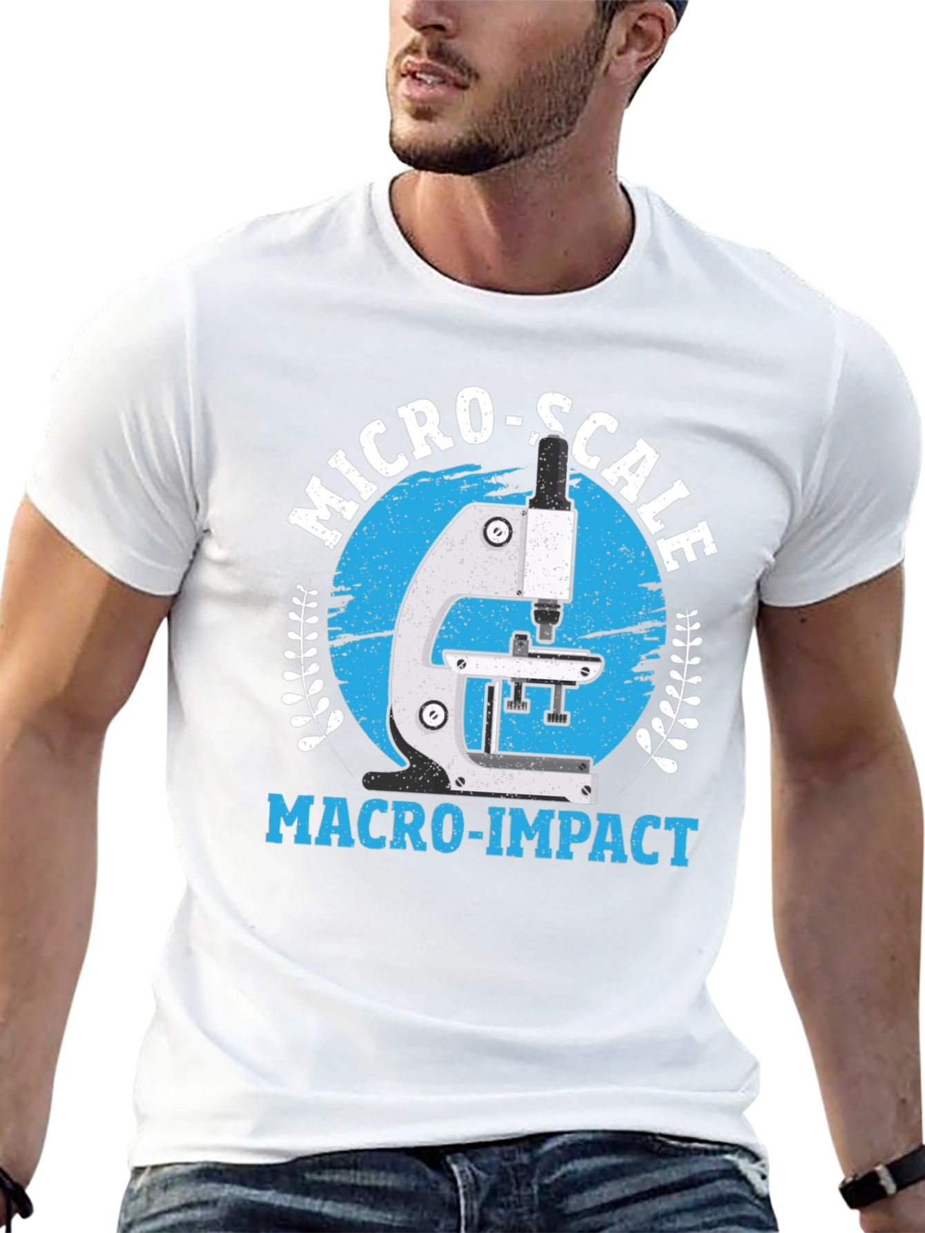 Micro-Scale Macro-Impact Science T-Shirt