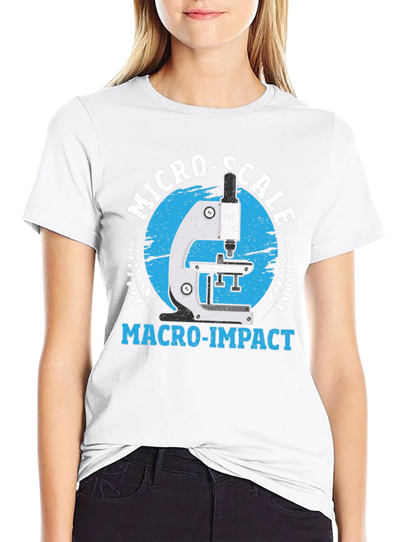 Micro-Scale Macro-Impact Science T-Shirt