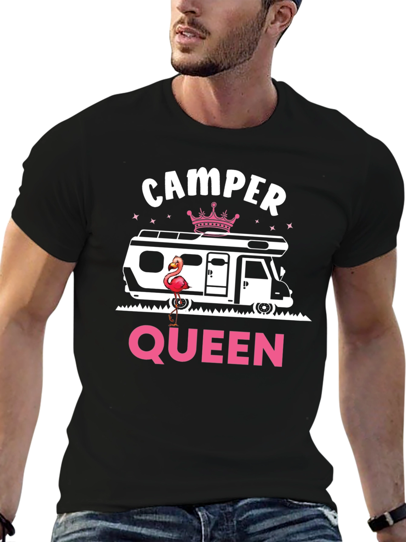 Camper Queen Graphic T-Shirt