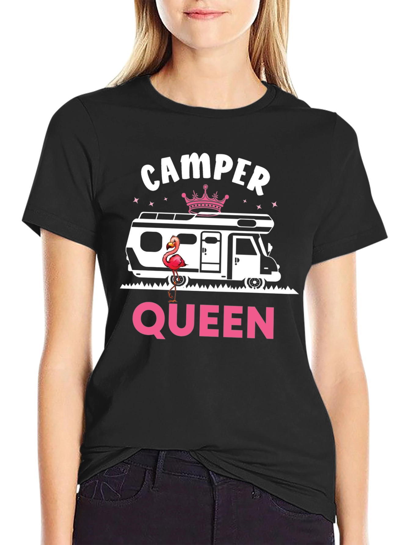 Camper Queen Graphic T-Shirt