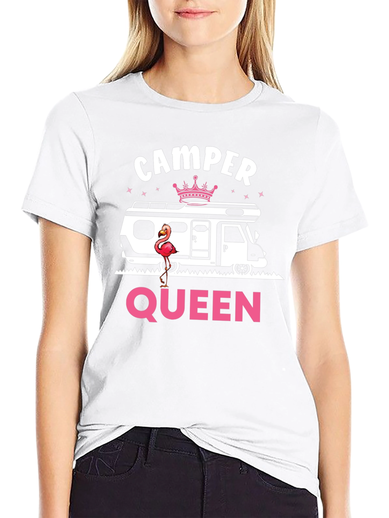 Camper Queen Graphic T-Shirt