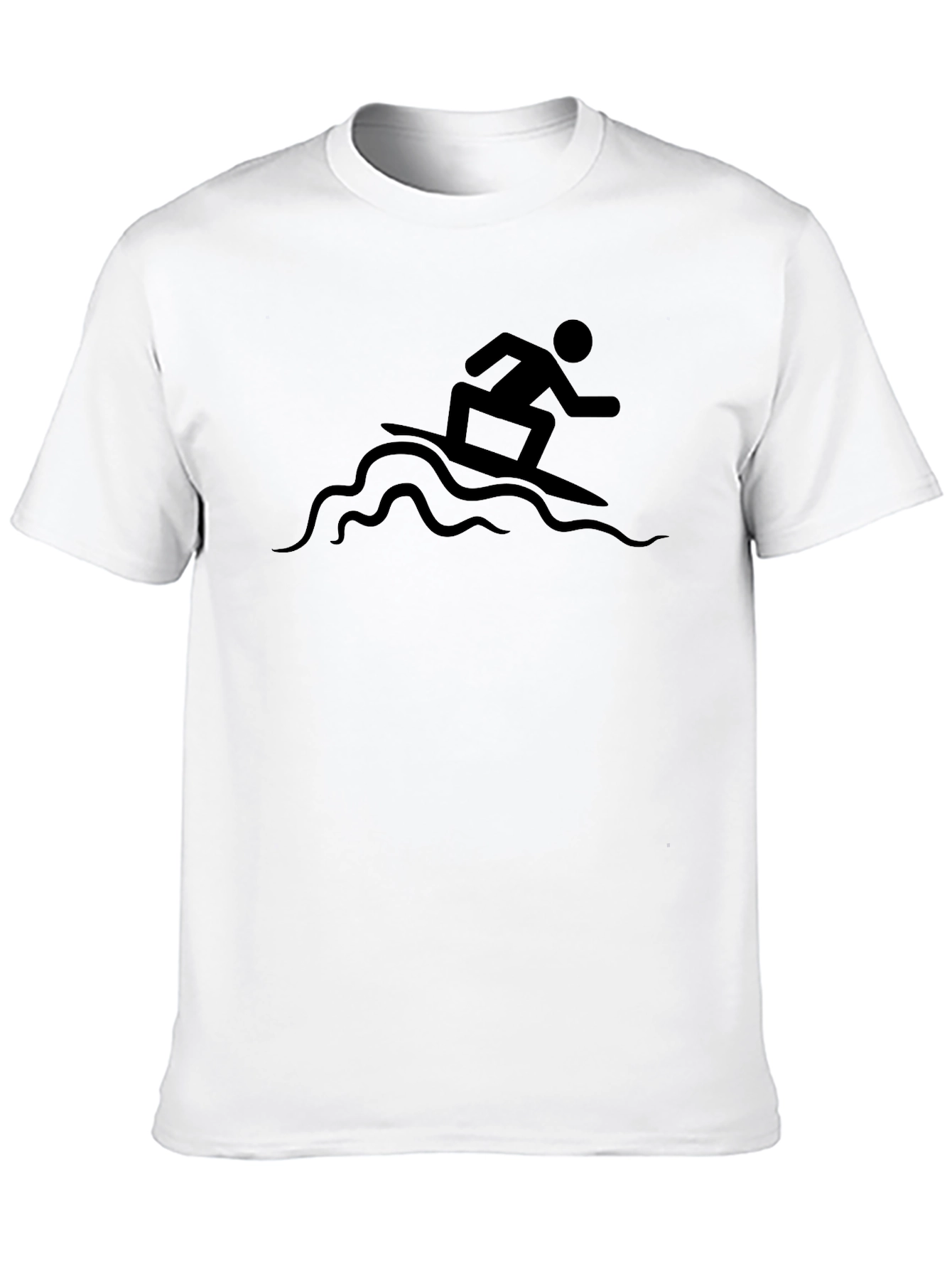 Surfer Graphic T-Shirt - Ride the Wave in Style!