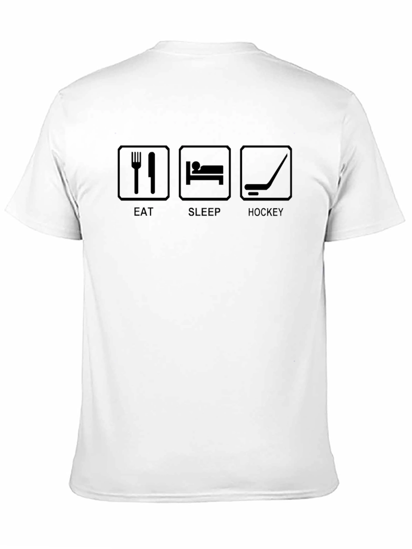 Eat Sleep Hockey Graphic T-Shirt