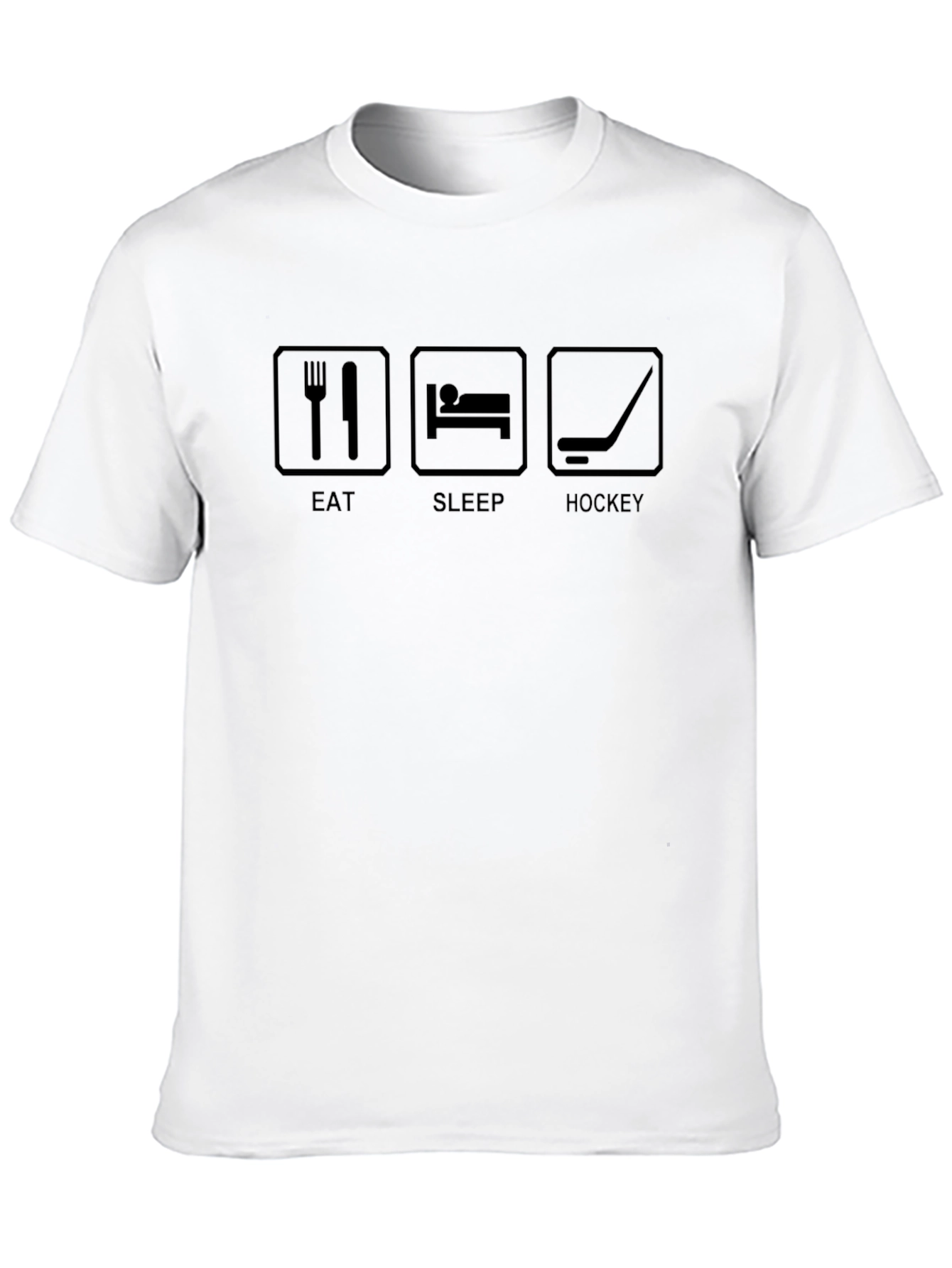 Eat Sleep Hockey Graphic T-Shirt