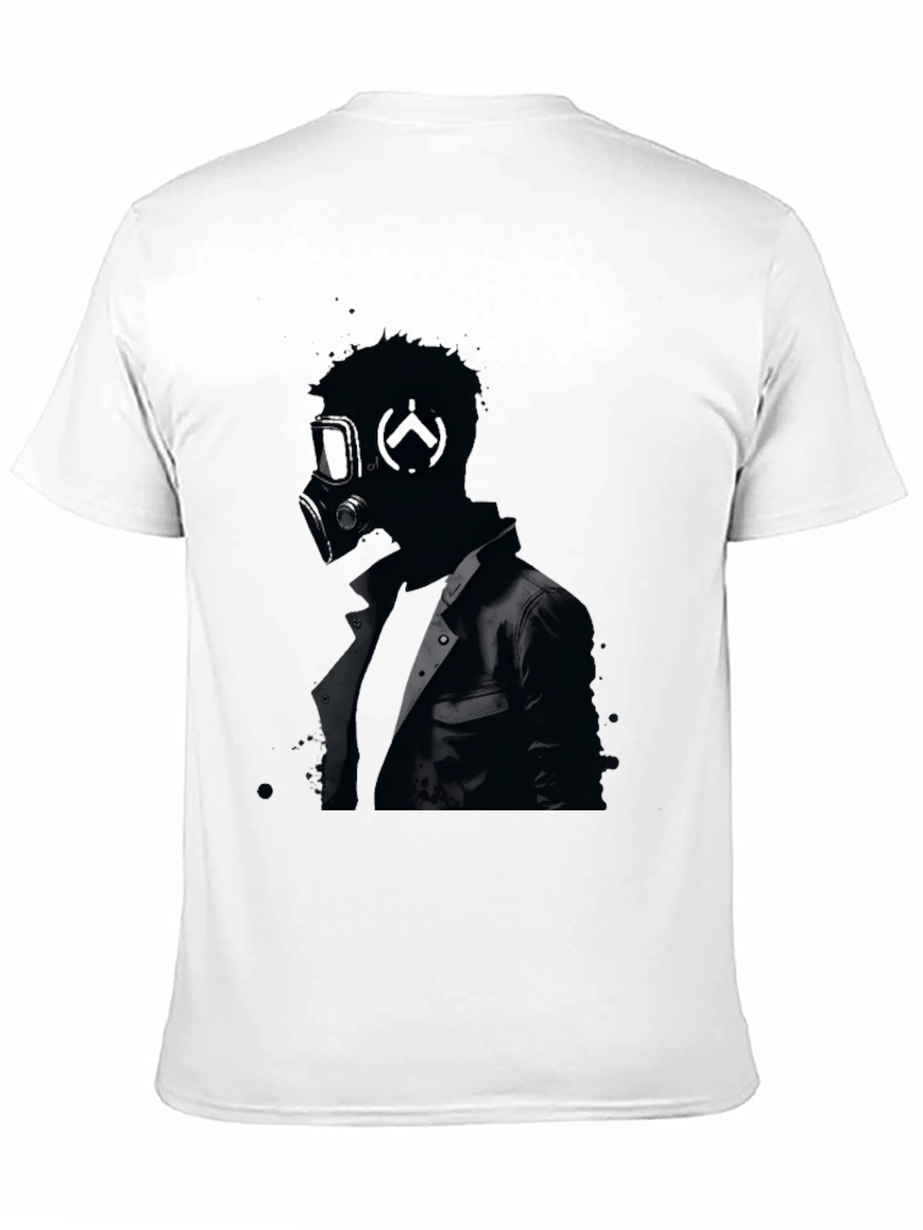 Gas Mask Graphic Tee - Mens Black T-Shirt