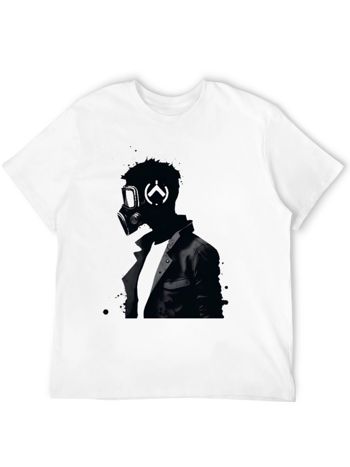 Gas Mask Graphic Tee - Mens Black T-Shirt