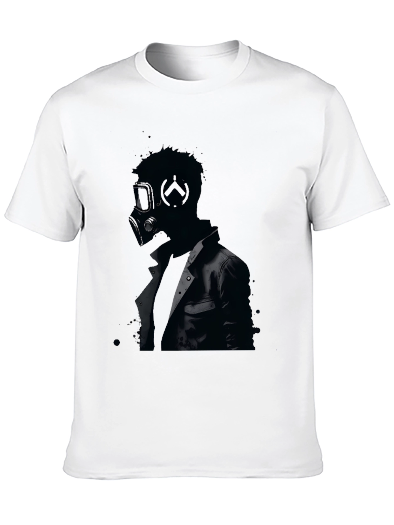 Gas Mask Graphic Tee - Mens Black T-Shirt