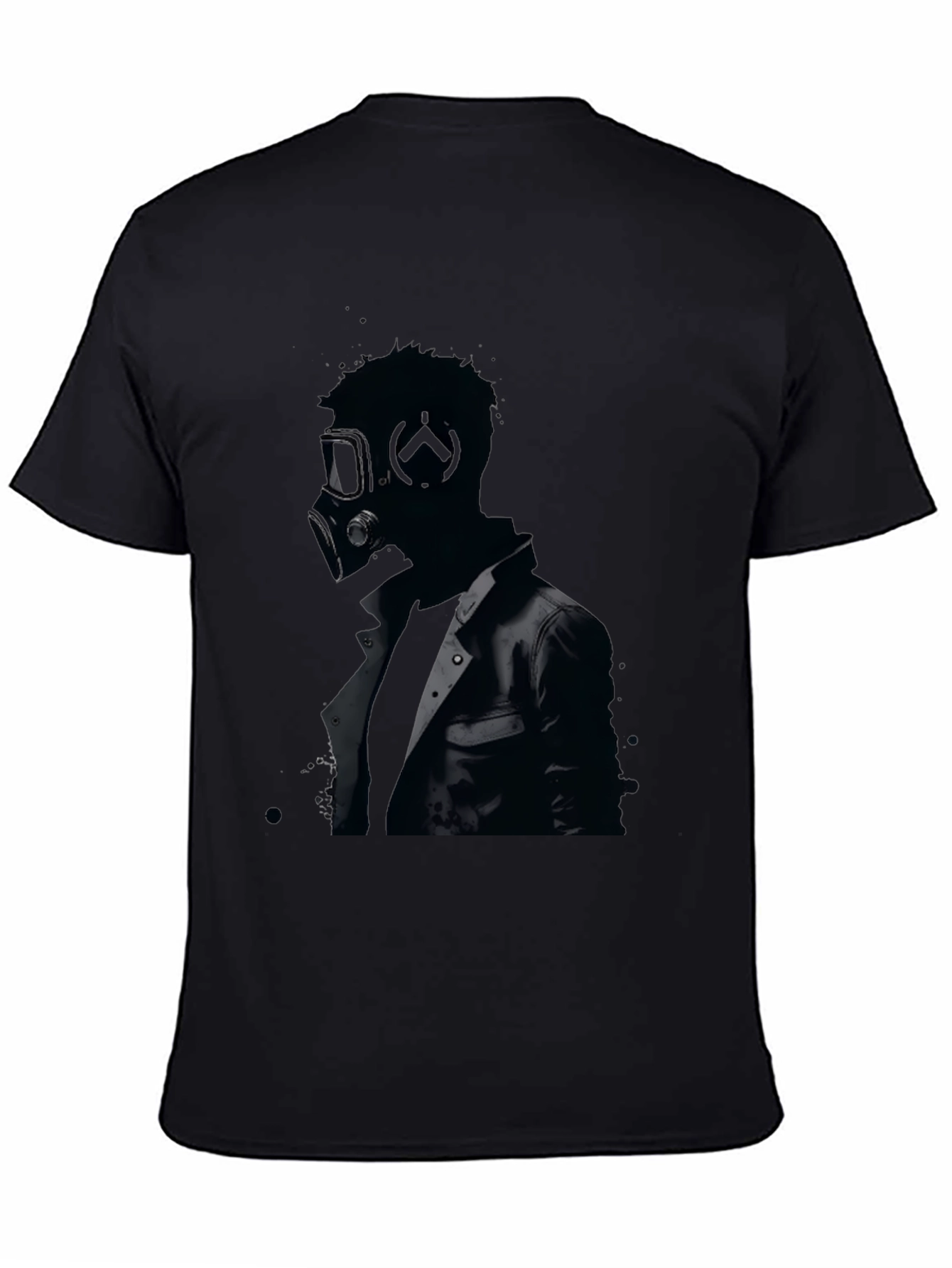 Gas Mask Graphic Tee - Mens Black T-Shirt