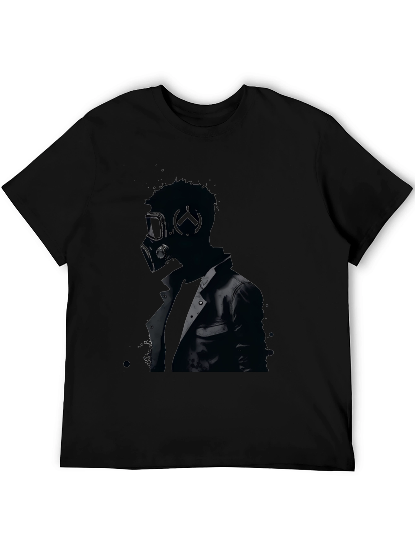 Gas Mask Graphic Tee - Mens Black T-Shirt