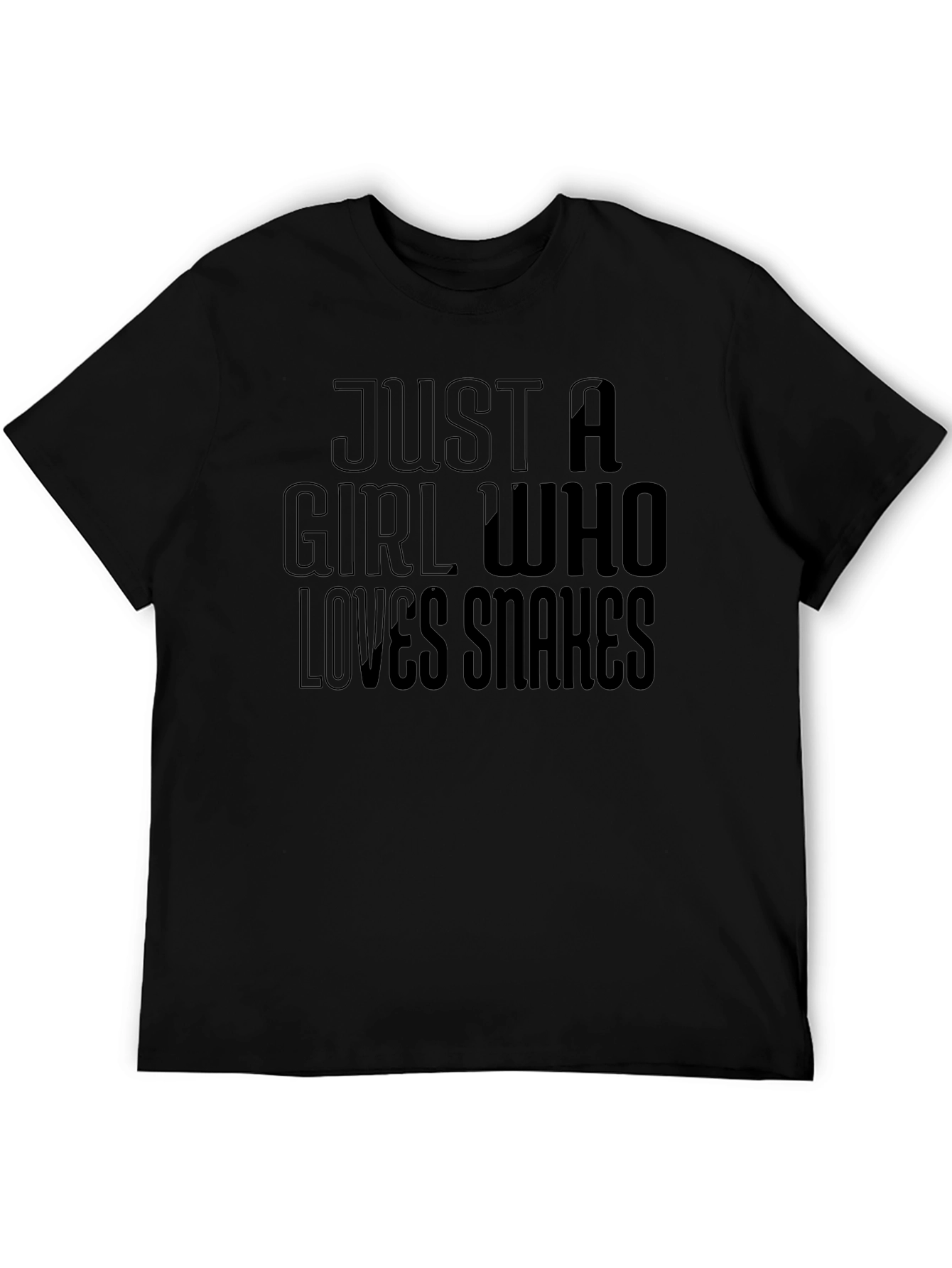 Just a Girl Who Loves Snakes T-Shirt