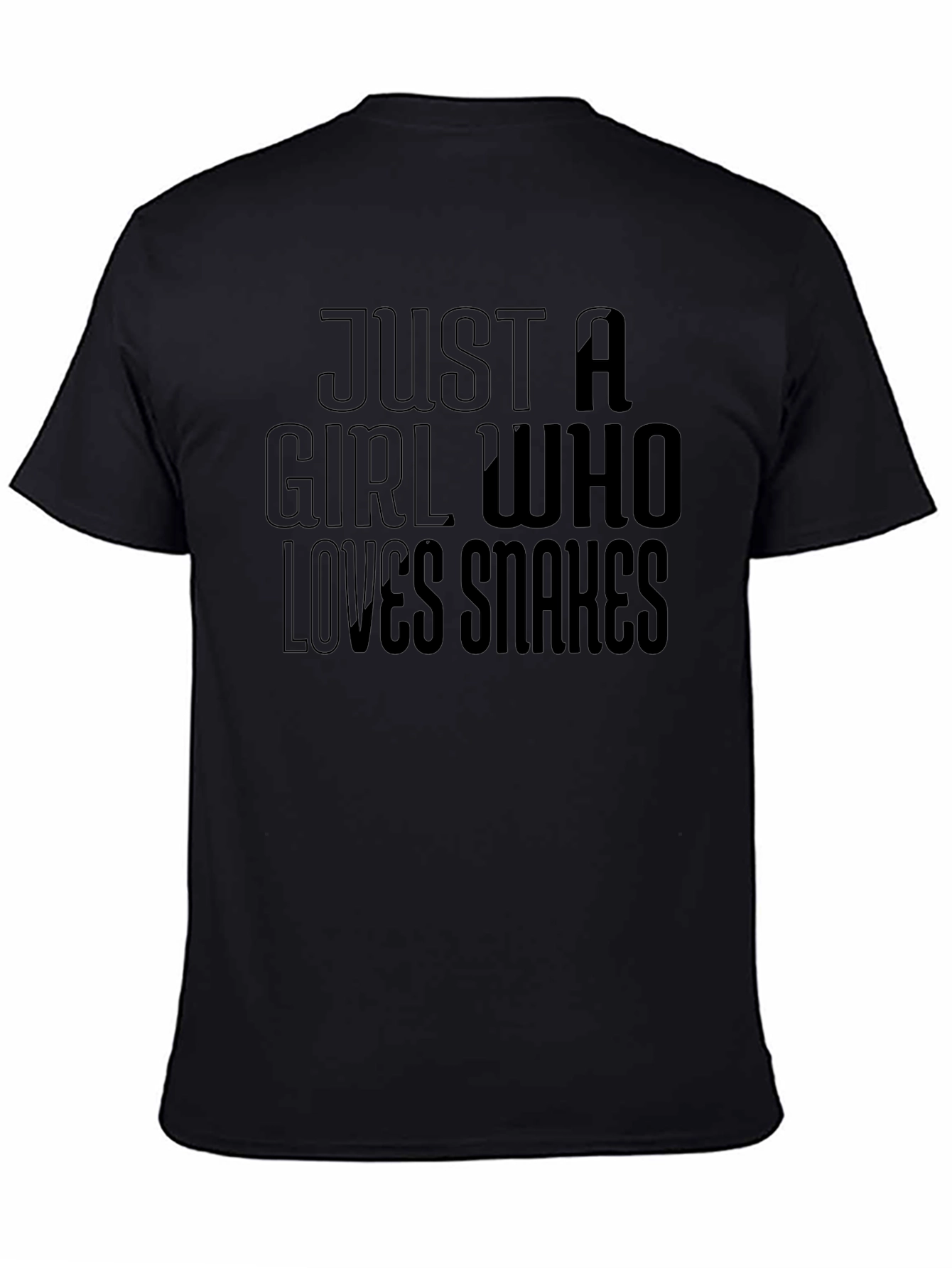 Just a Girl Who Loves Snakes T-Shirt