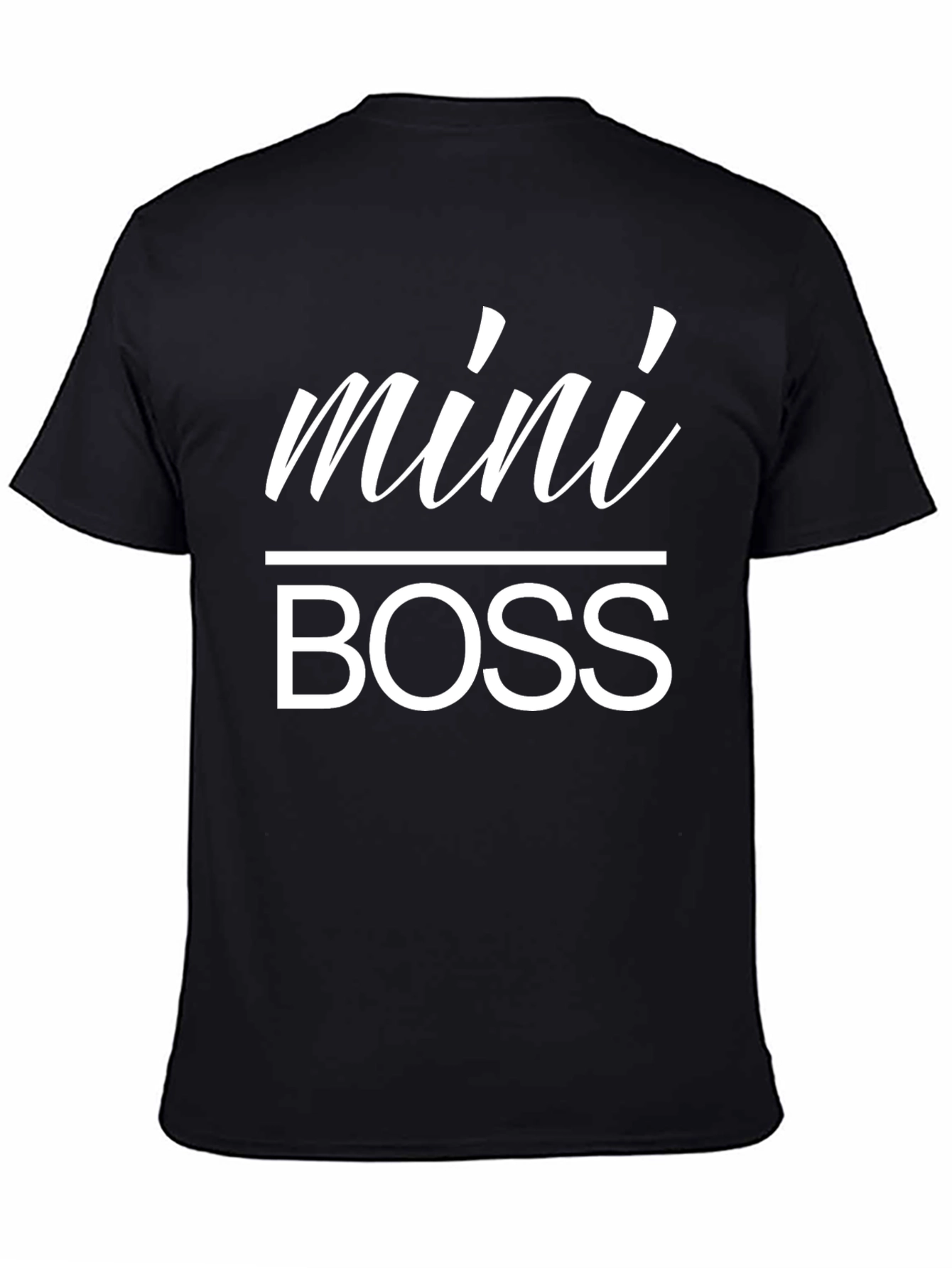 Mini Boss Graphic Tee - Trendy Style