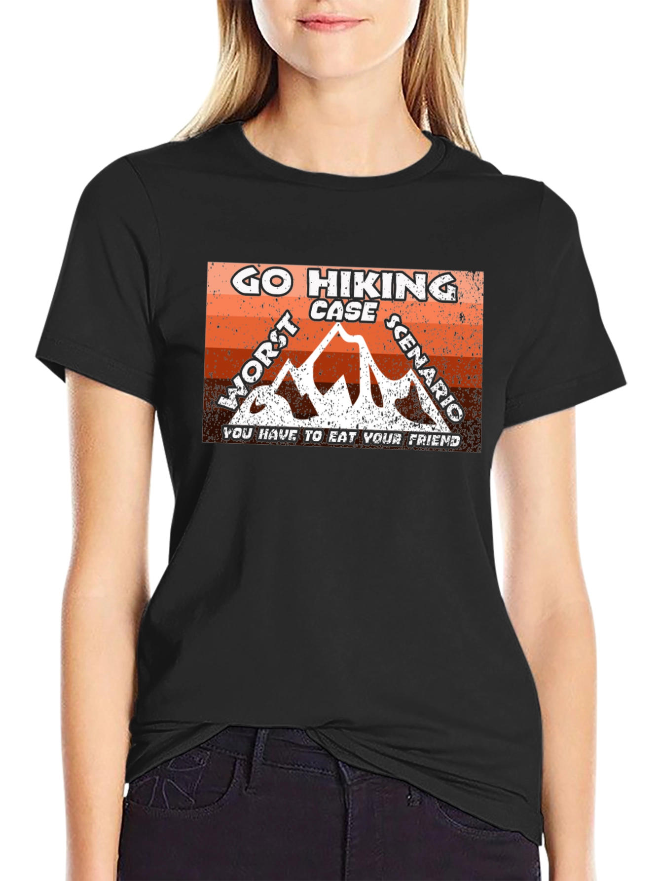Go Hiking Worst Case Scenario T-Shirt