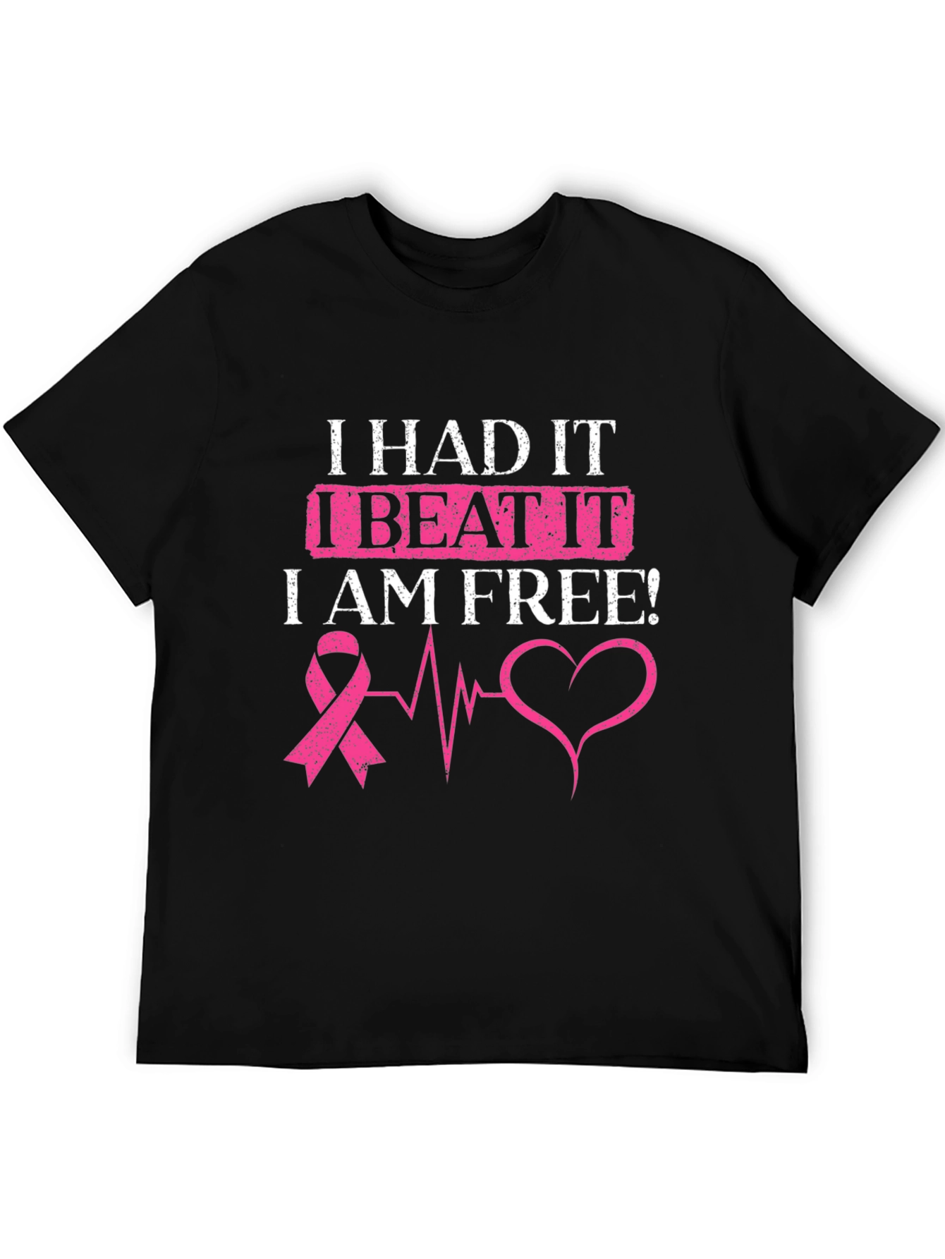 I Beat It Breast Cancer Awareness T-Shirt