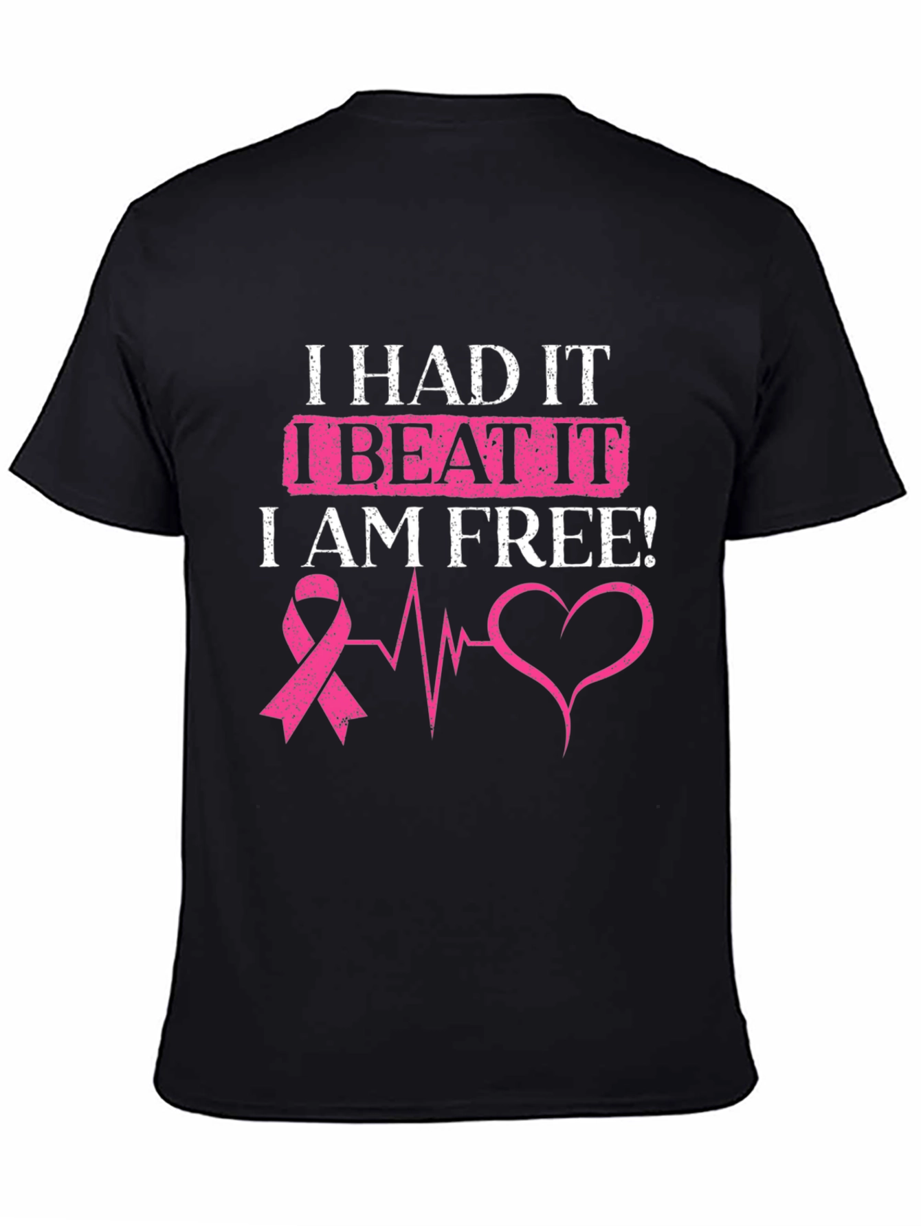 I Beat It Breast Cancer Awareness T-Shirt