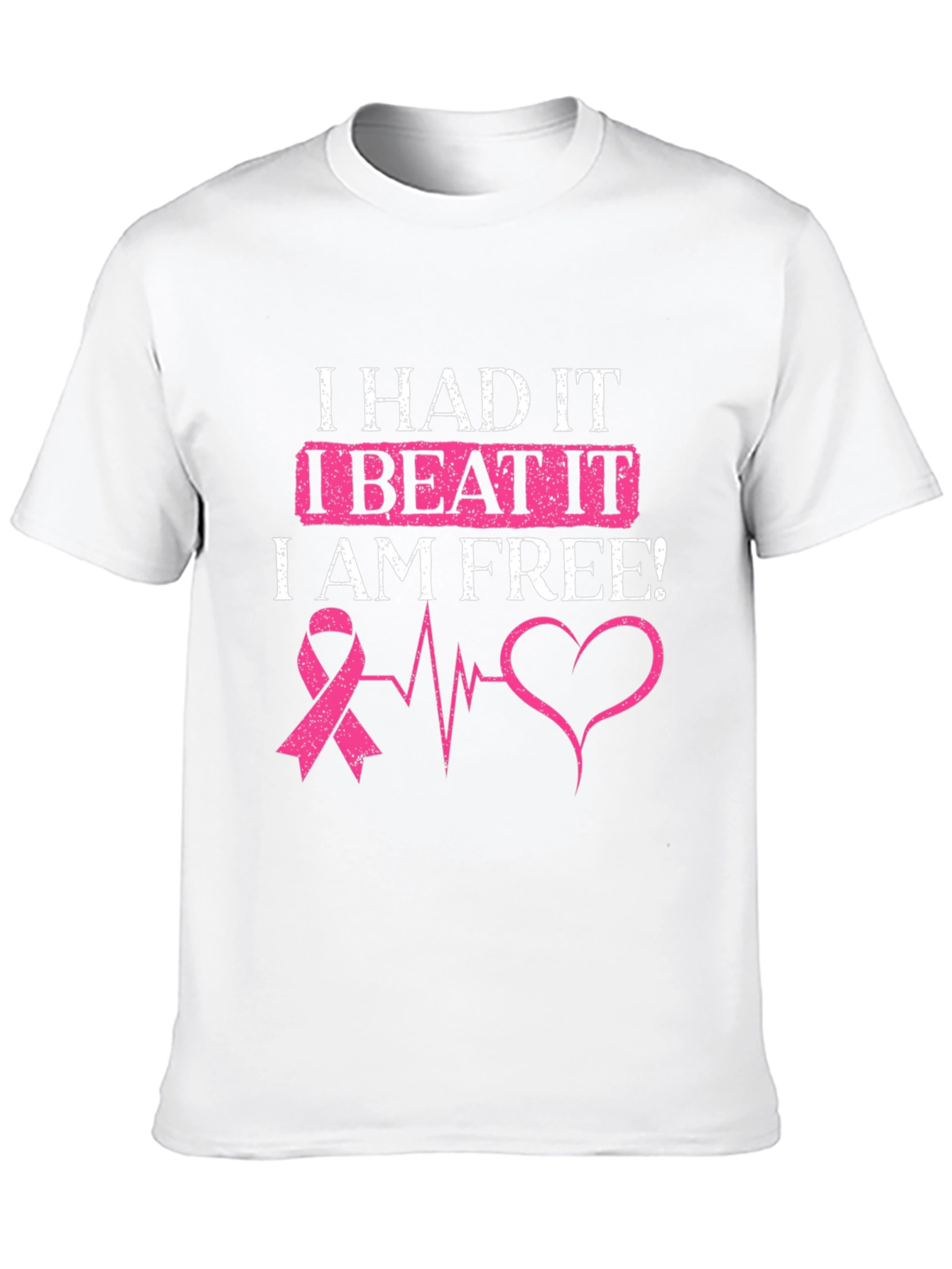 I Beat It Breast Cancer Awareness T-Shirt