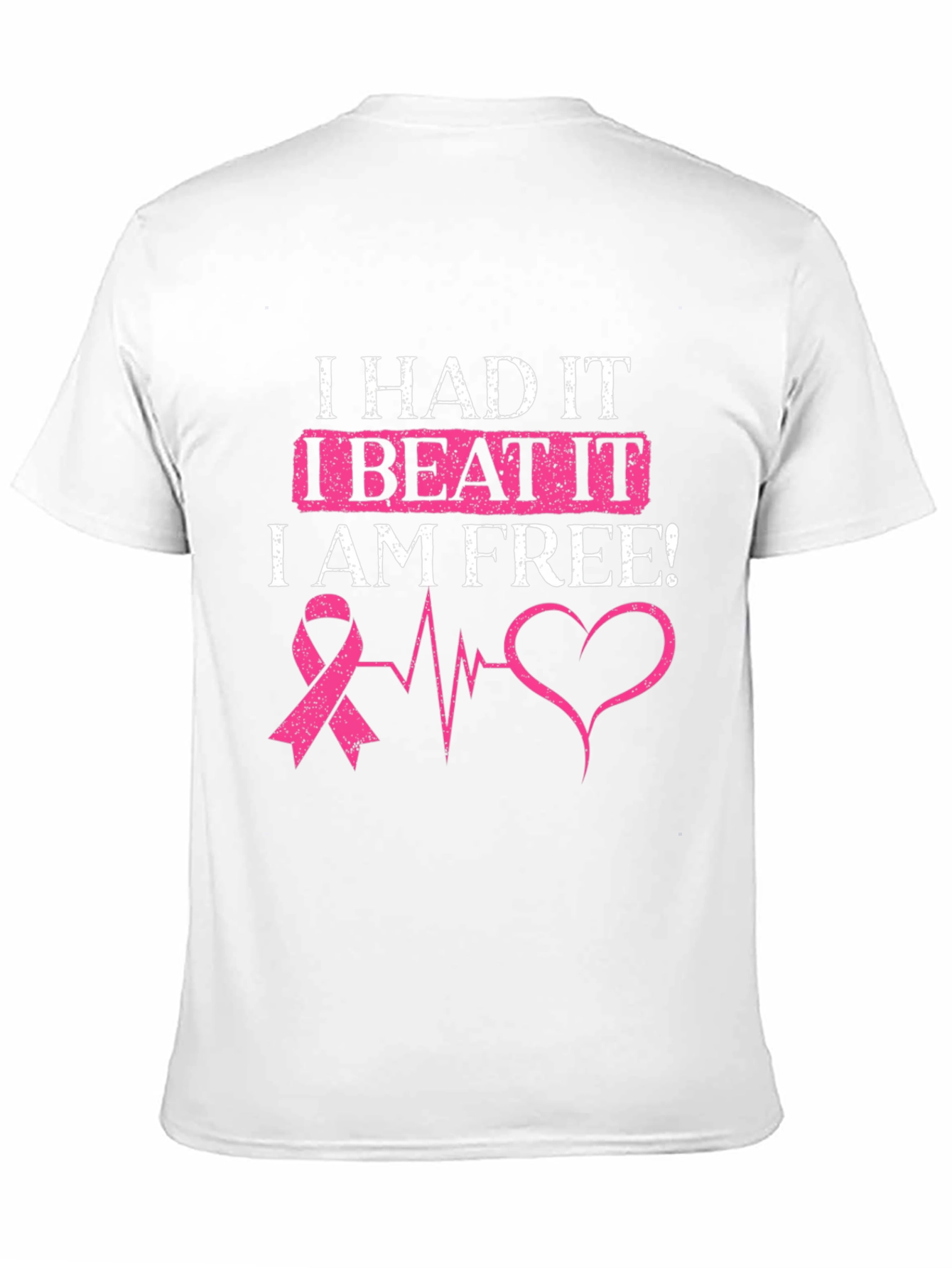 I Beat It Breast Cancer Awareness T-Shirt