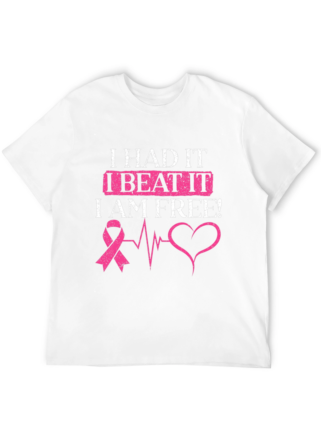 I Beat It Breast Cancer Awareness T-Shirt