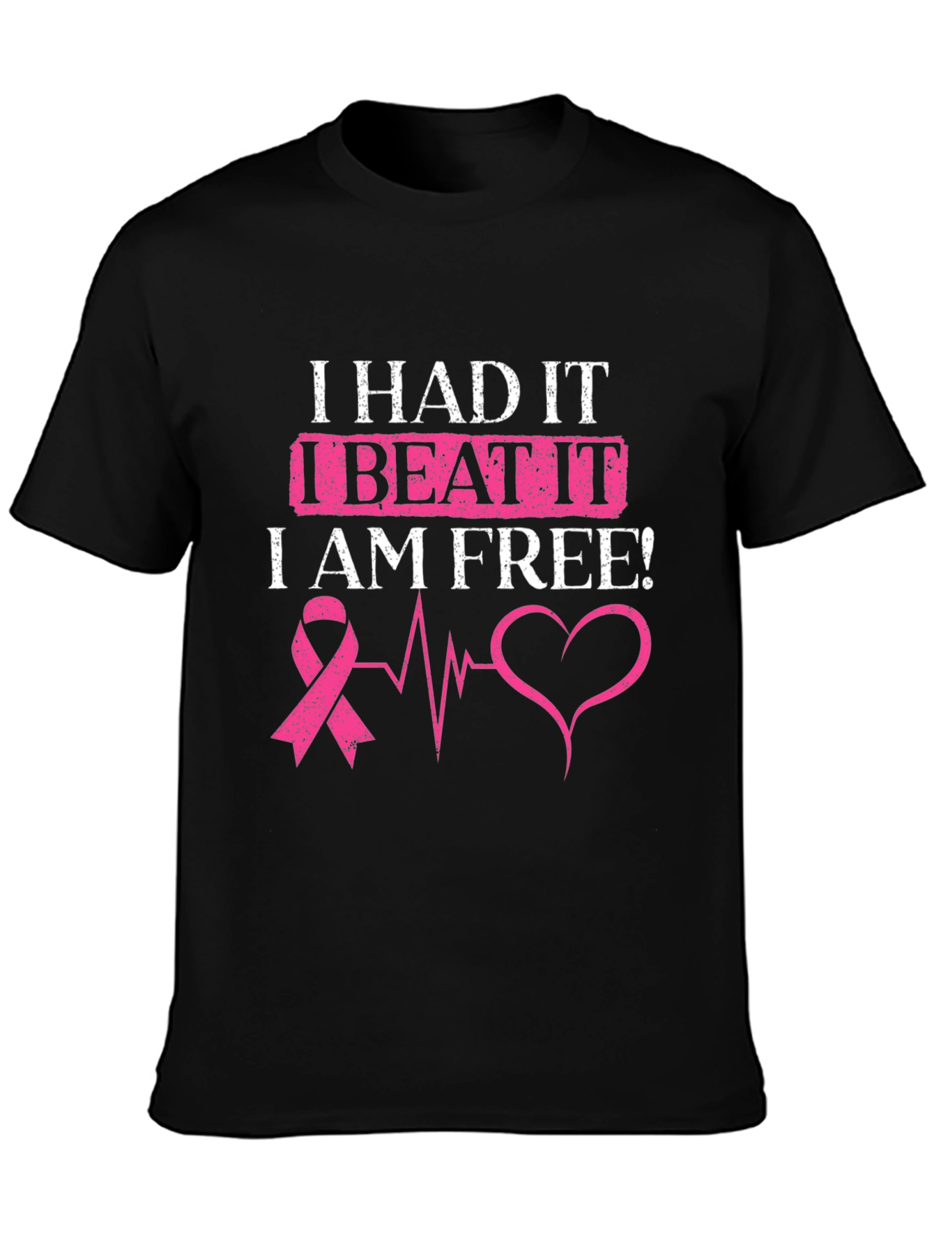 I Beat It Breast Cancer Awareness T-Shirt