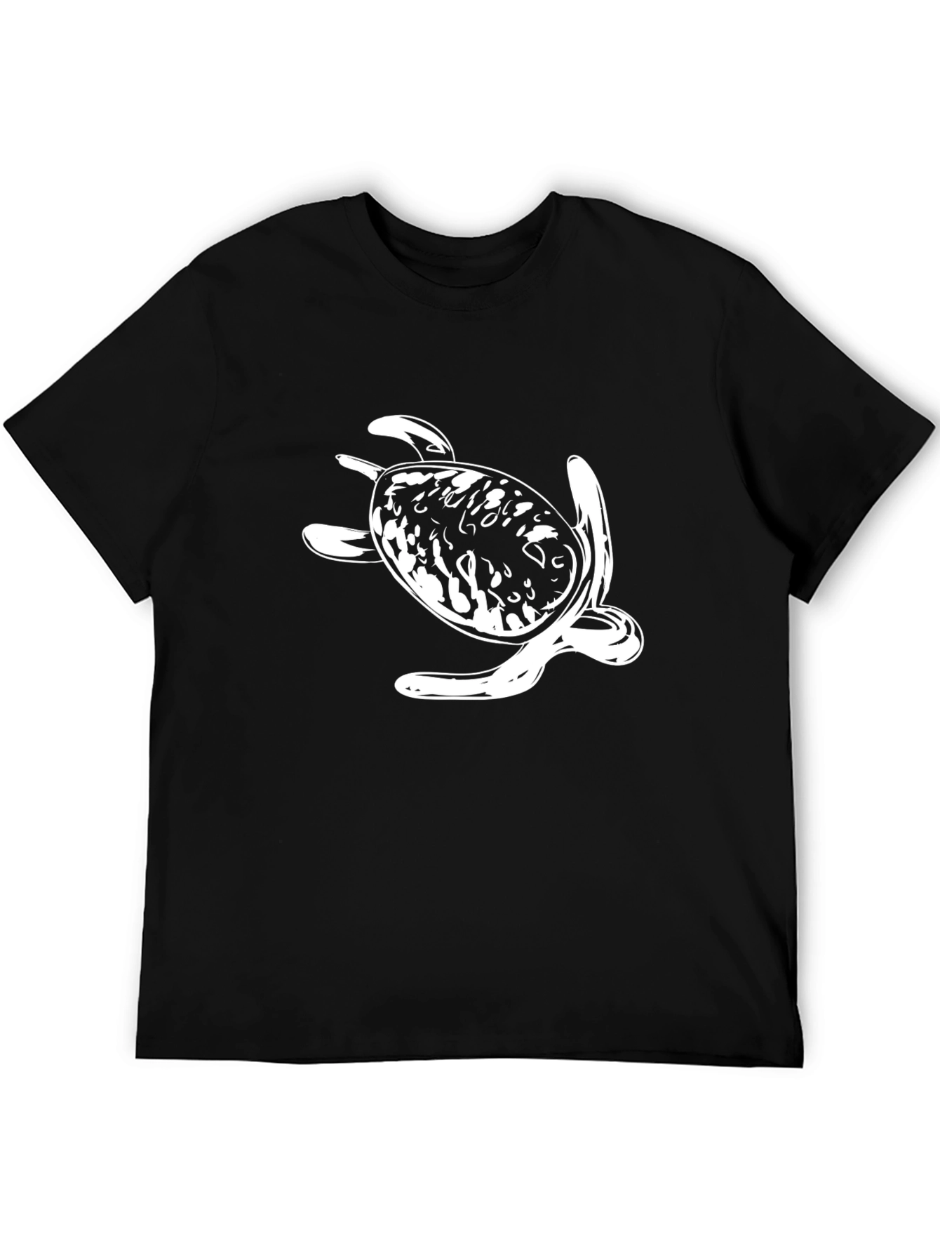 Turtle Graphic Tee - Black T-Shirt