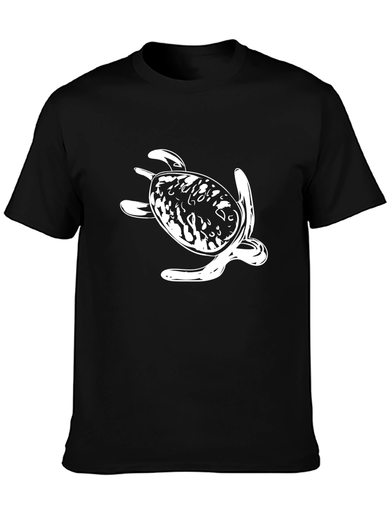 Turtle Graphic Tee - Black T-Shirt