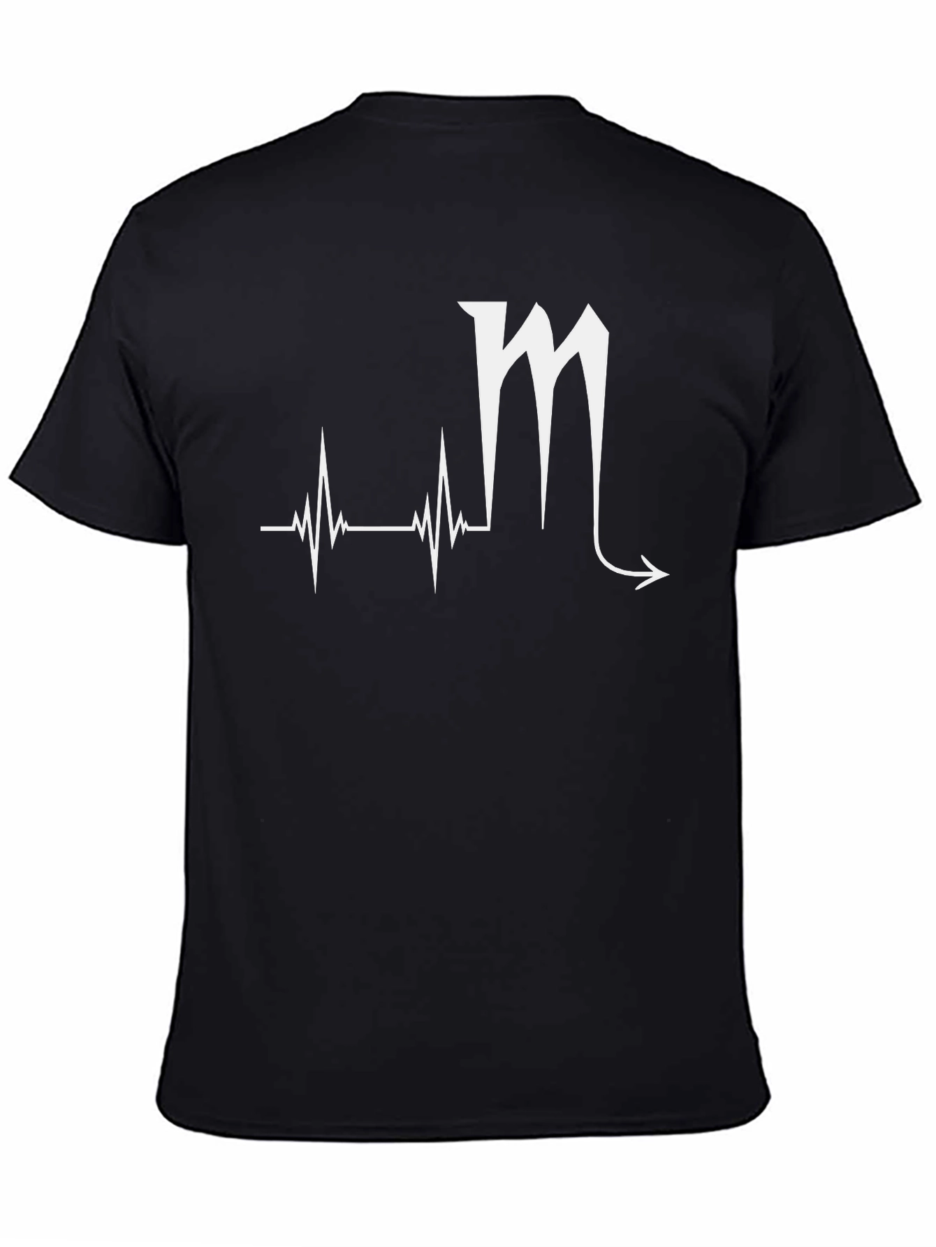 Scorpio Zodiac Sign Heartbeat T-Shirt