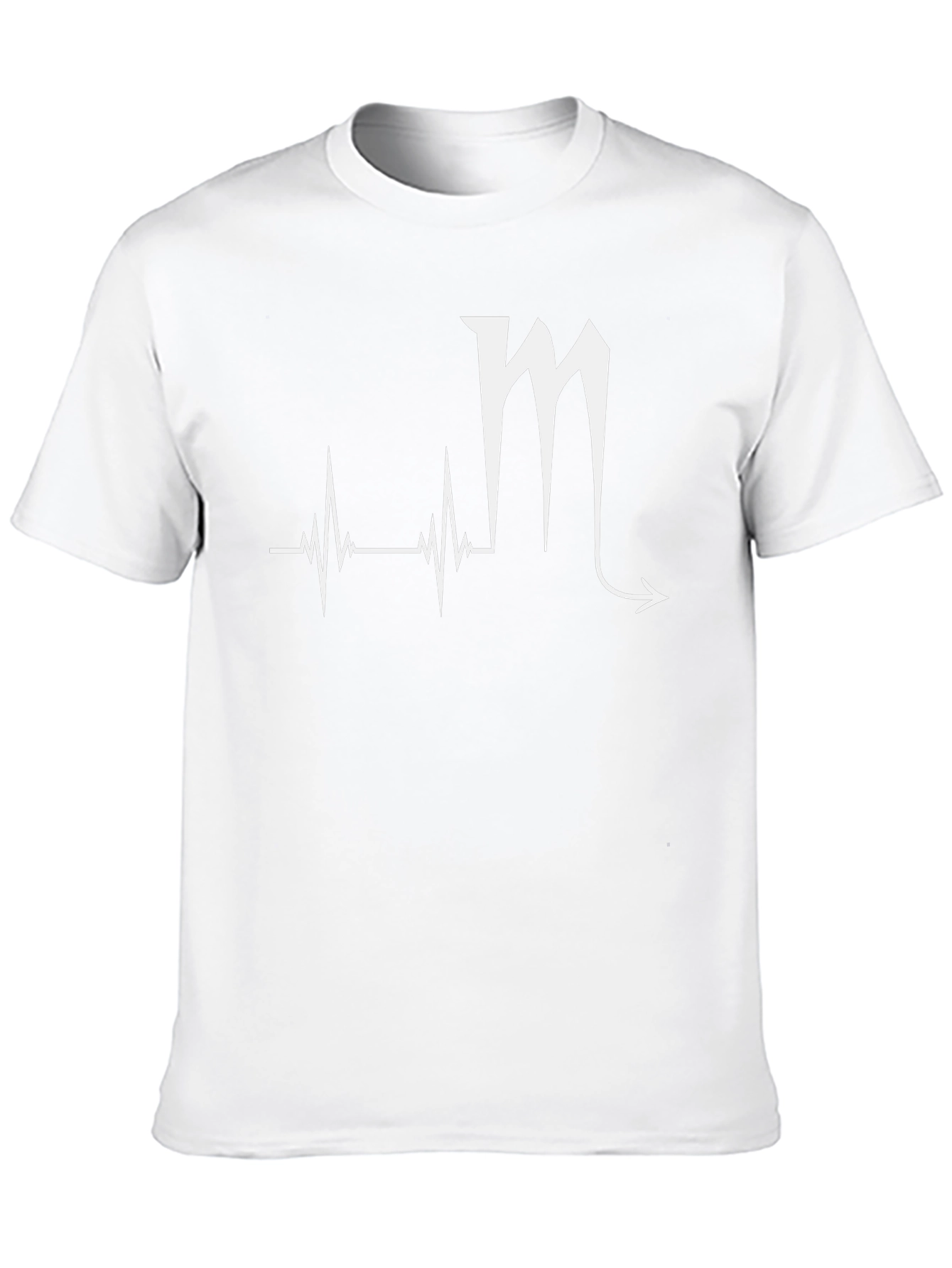 Scorpio Zodiac Sign Heartbeat T-Shirt