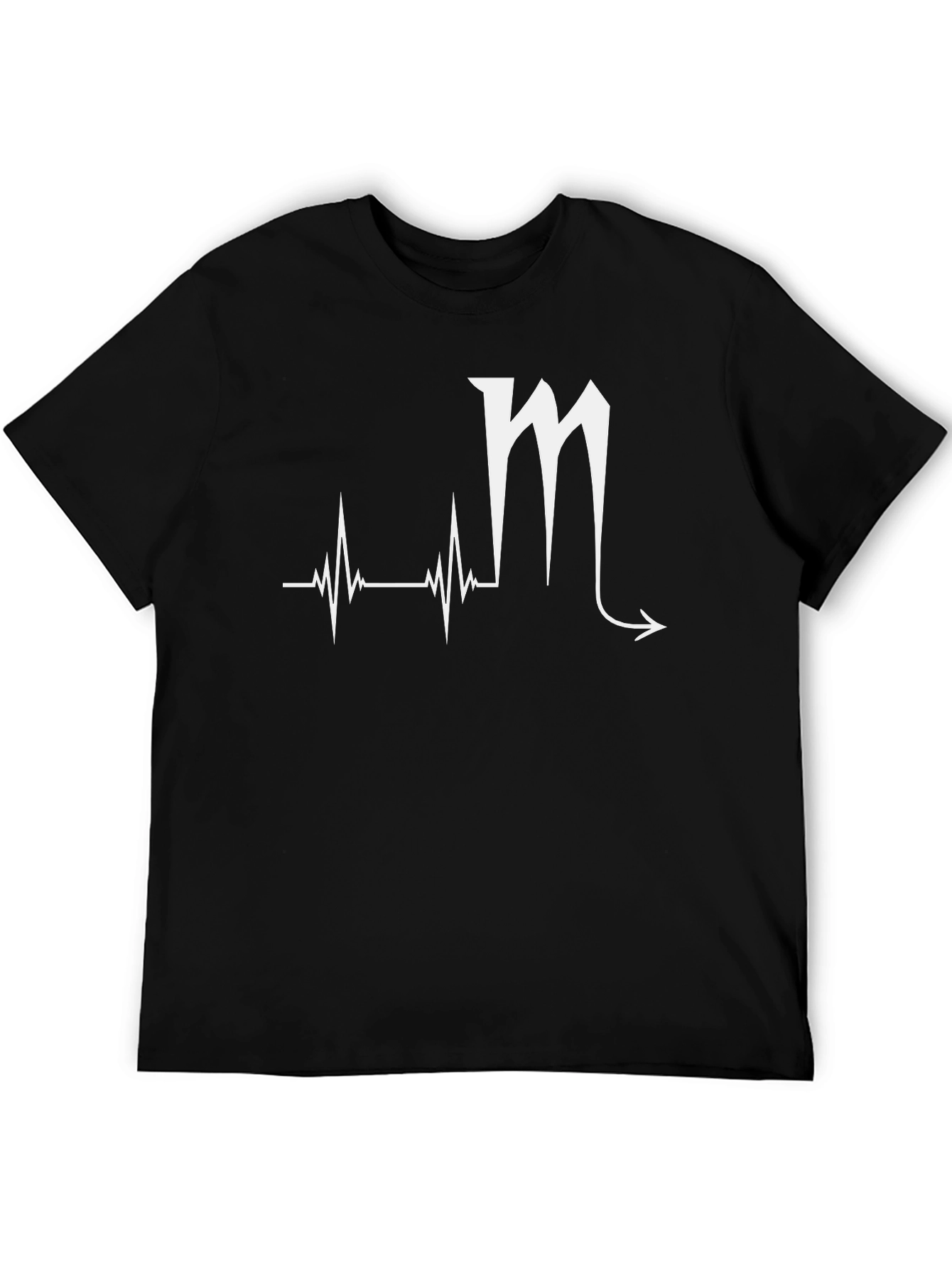 Scorpio Zodiac Sign Heartbeat T-Shirt