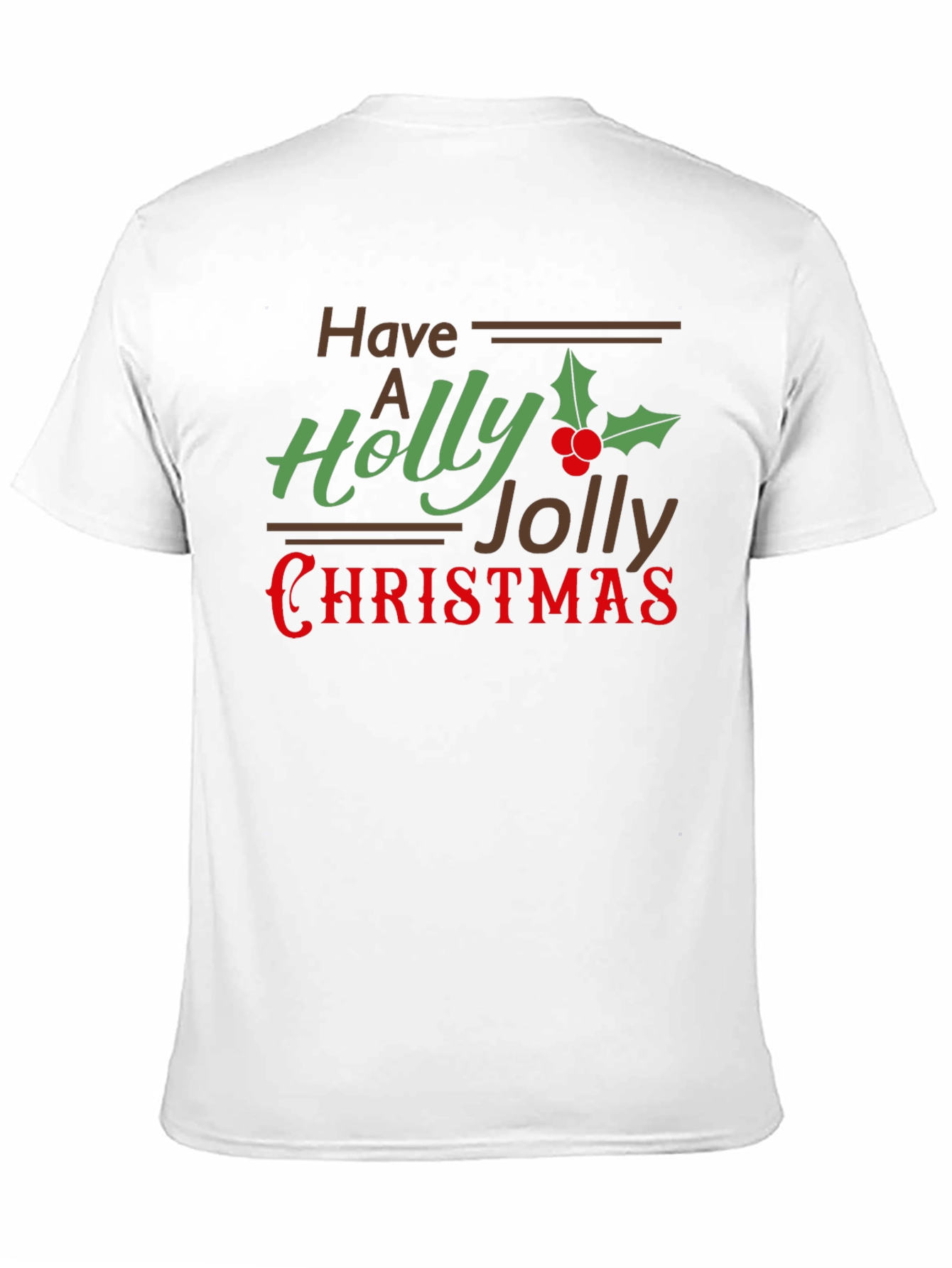 Holly Jolly Christmas Graphic Tee