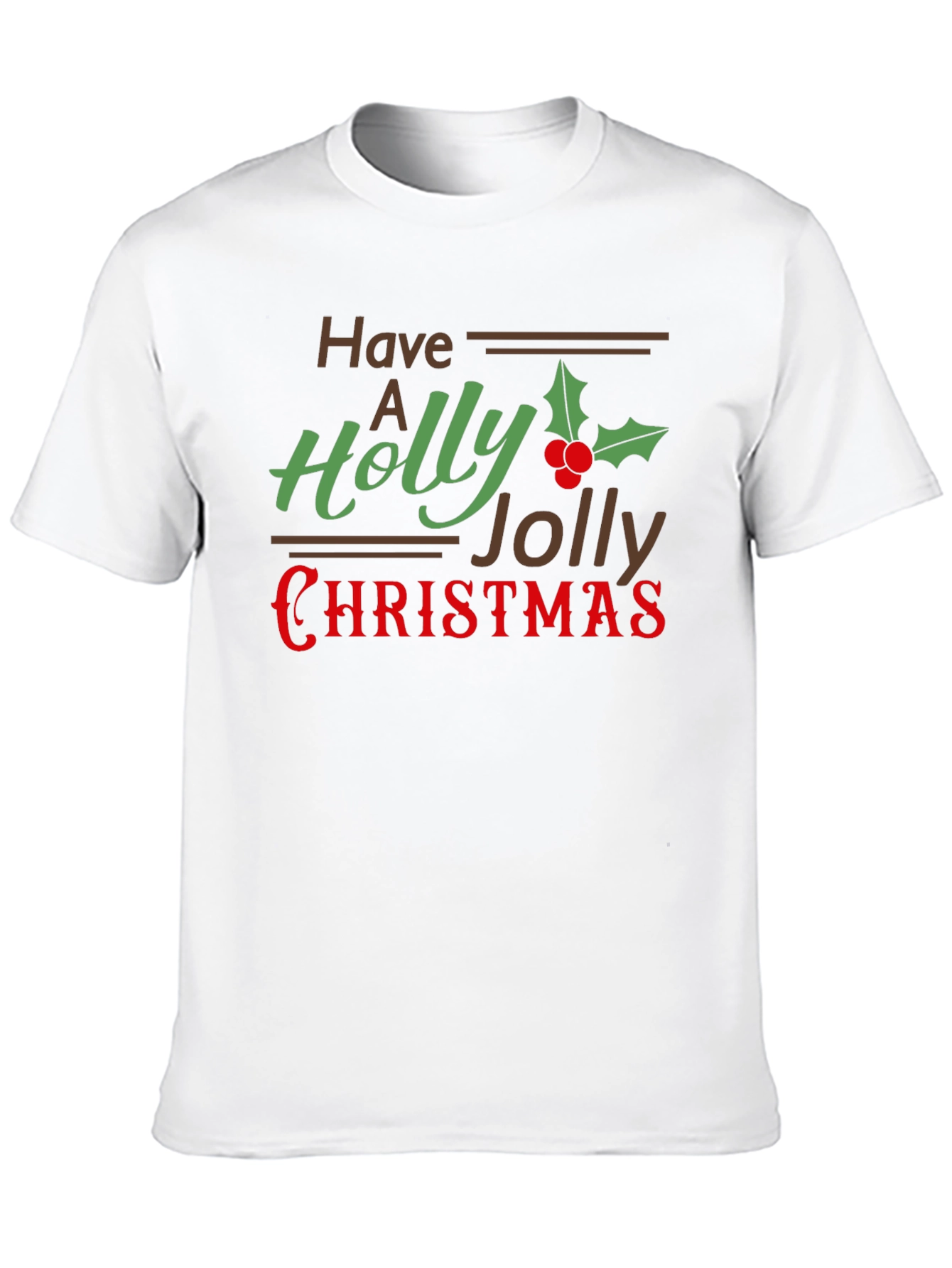 Holly Jolly Christmas Graphic Tee