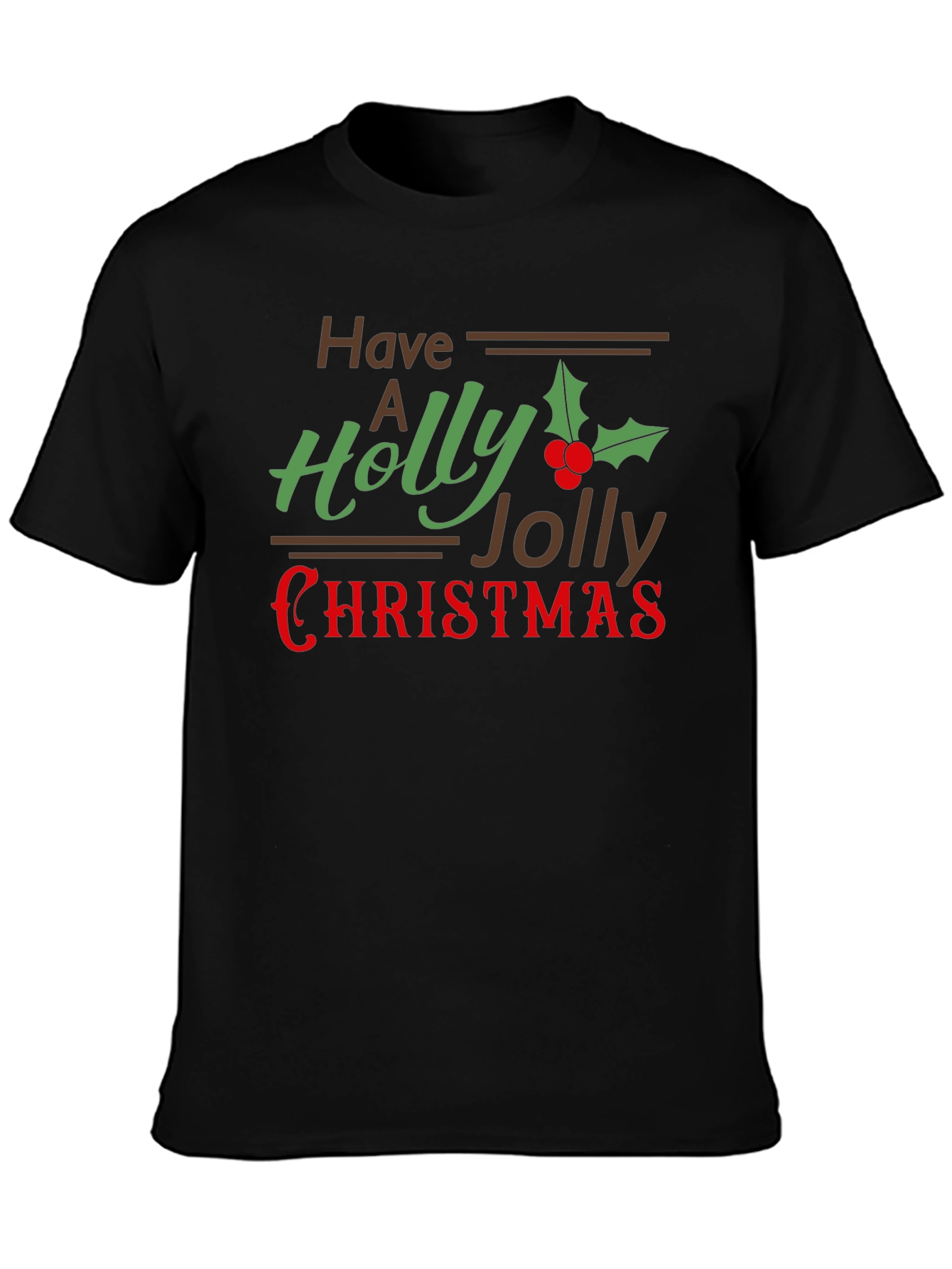 Holly Jolly Christmas Graphic Tee