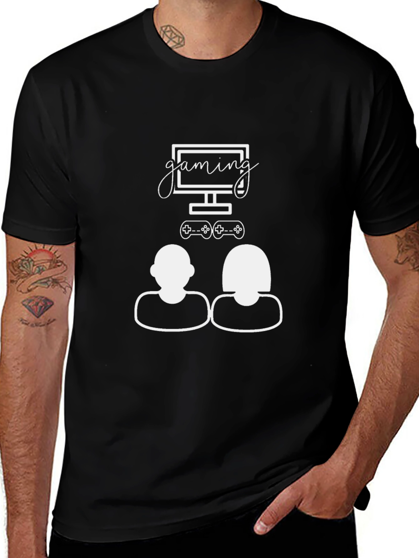 Gaming Couple T-Shirt - Gamer Matching Outfit