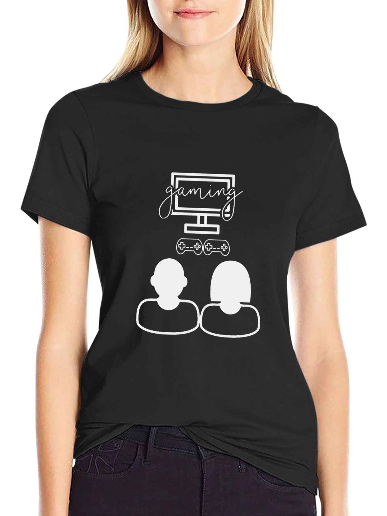 Gaming Couple T-Shirt - Gamer Matching Outfit