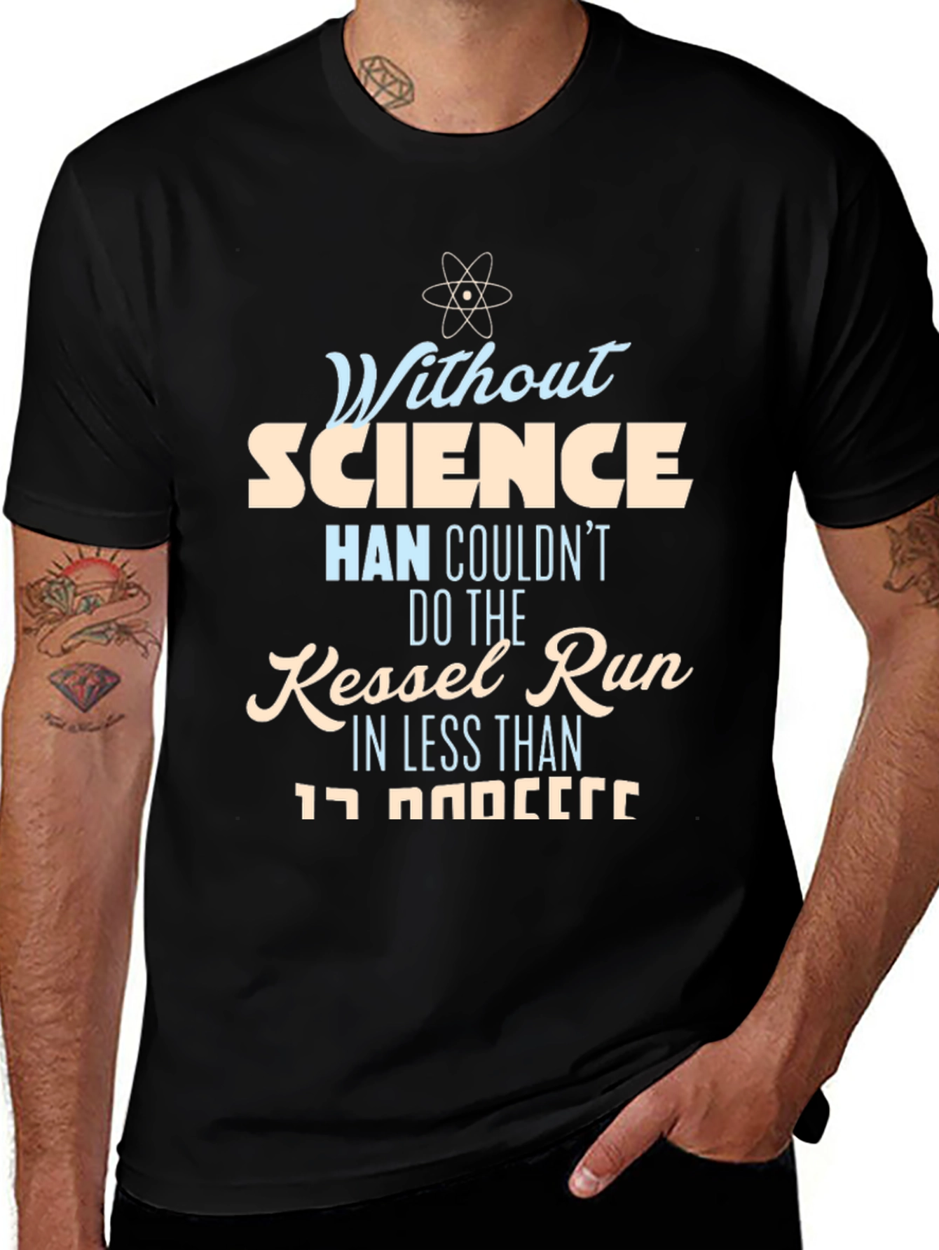 Science Han Solo Kessel Run T-Shirt
