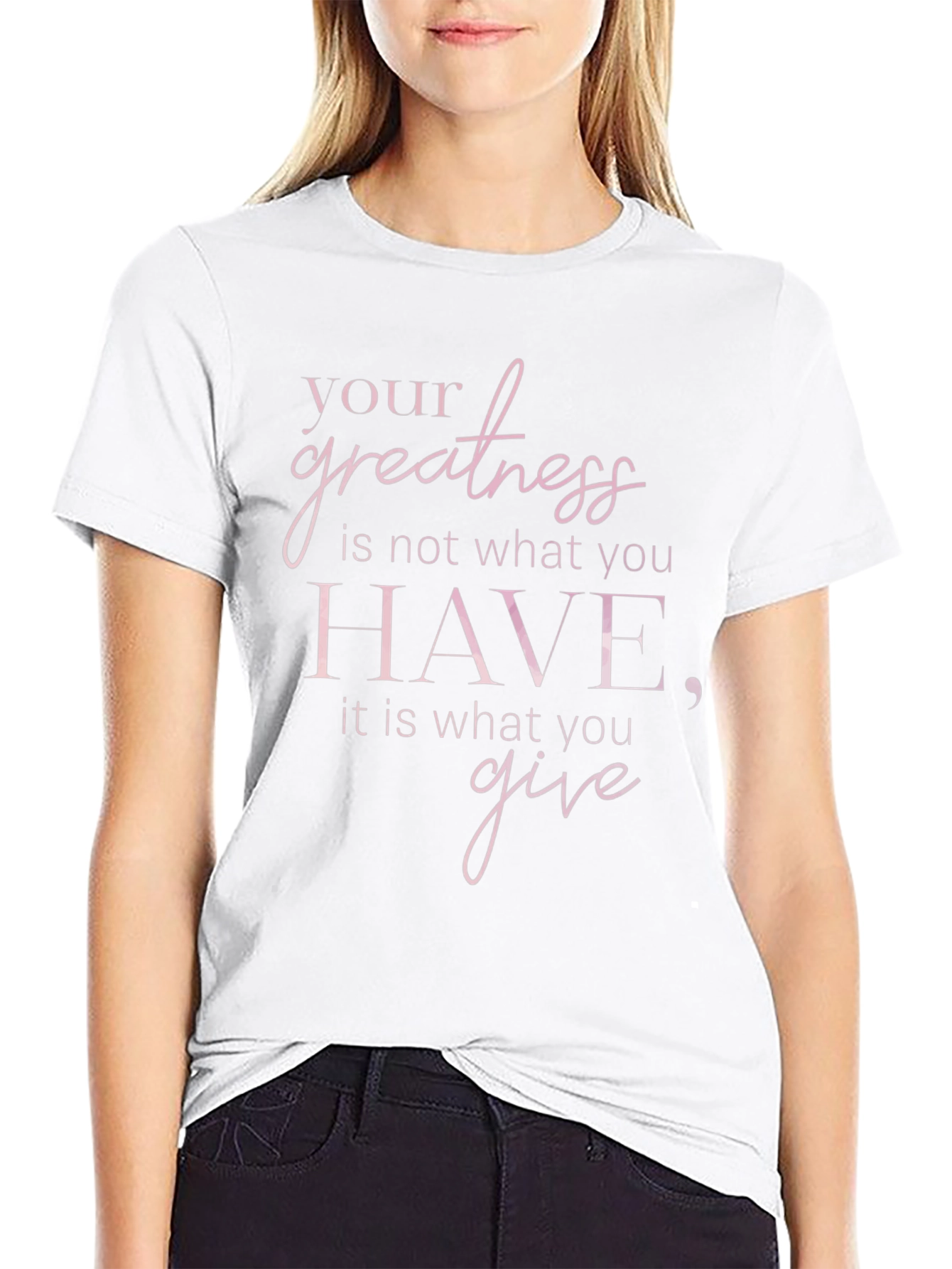 Your Greatness T-Shirt - Inspirational Tee